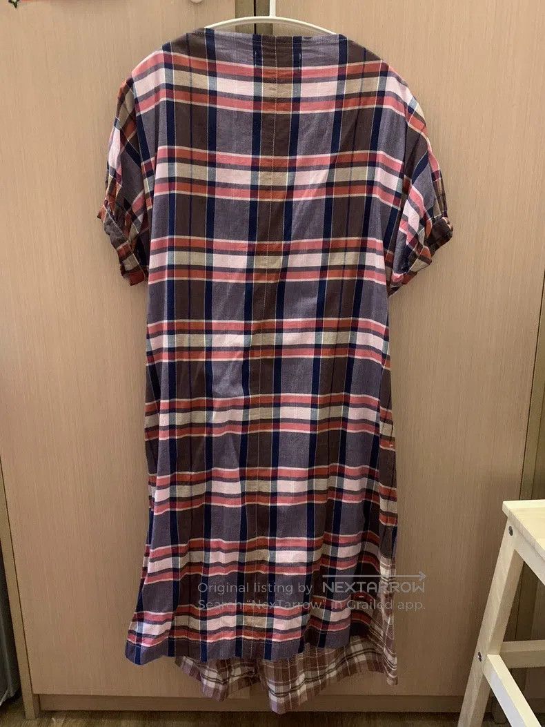 Comme des Garcons Comme des Garcons Red plaid bow tie dress Size S / US 4 / IT 40 - 6 Thumbnail