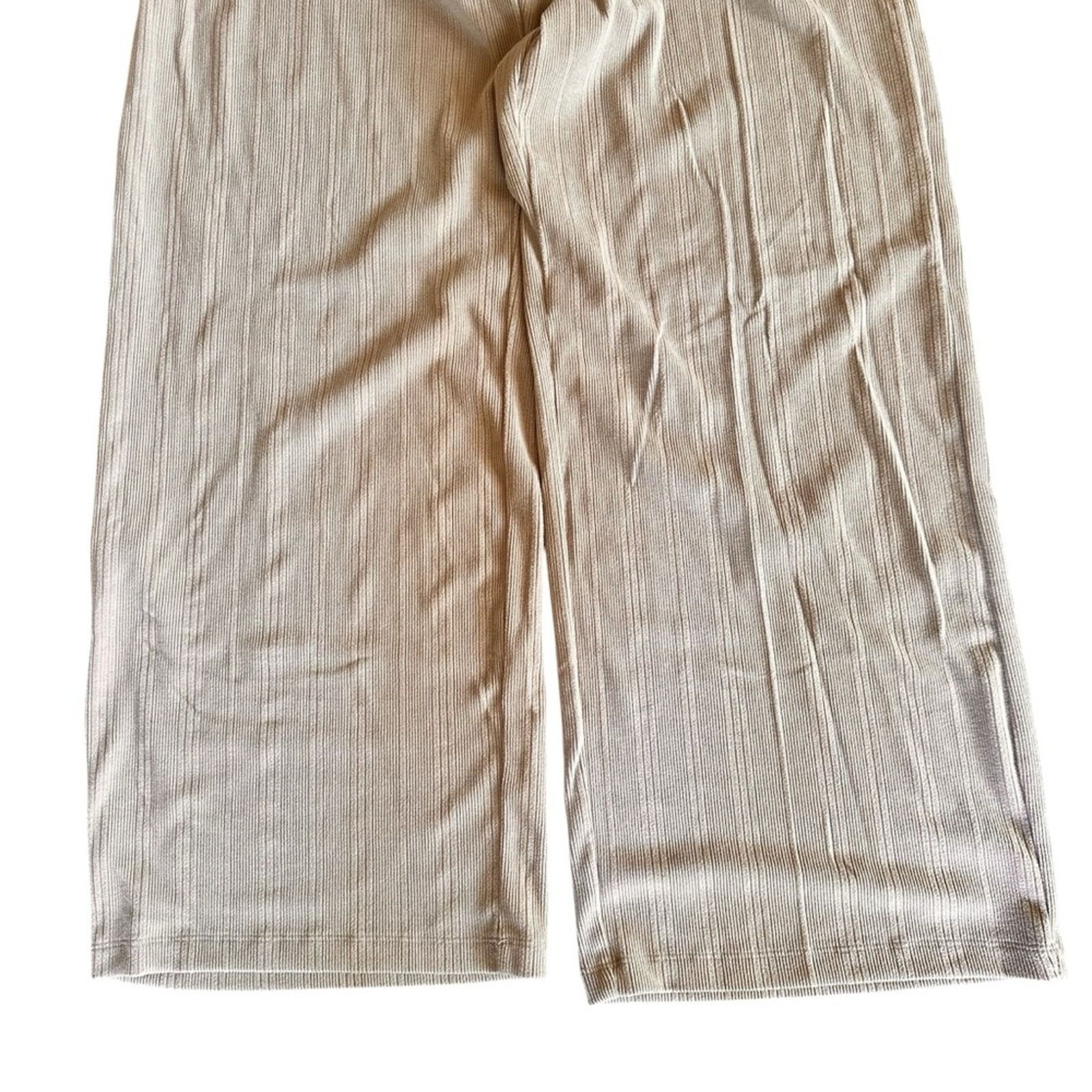 Abercrombie & Fitch Abercrombie & Fitch Wide Leg Lounge Pant – Taupe – Size S Size 26" / US 2 / IT 38 - 3 Thumbnail