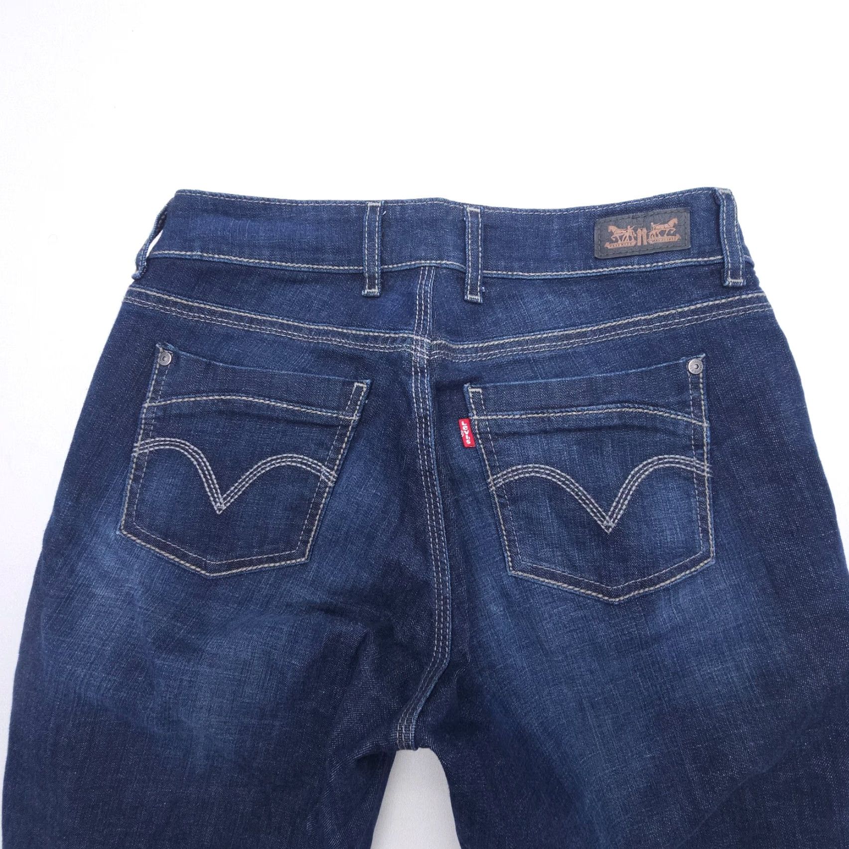 Levi's VINTAGE Levi's Levi's 529 Jeans Skinny Dark Wash 10 Women 30x31 Blue 2000s Denim Mens Womens Size 32" / US 10 / IT 46 - 3 Thumbnail