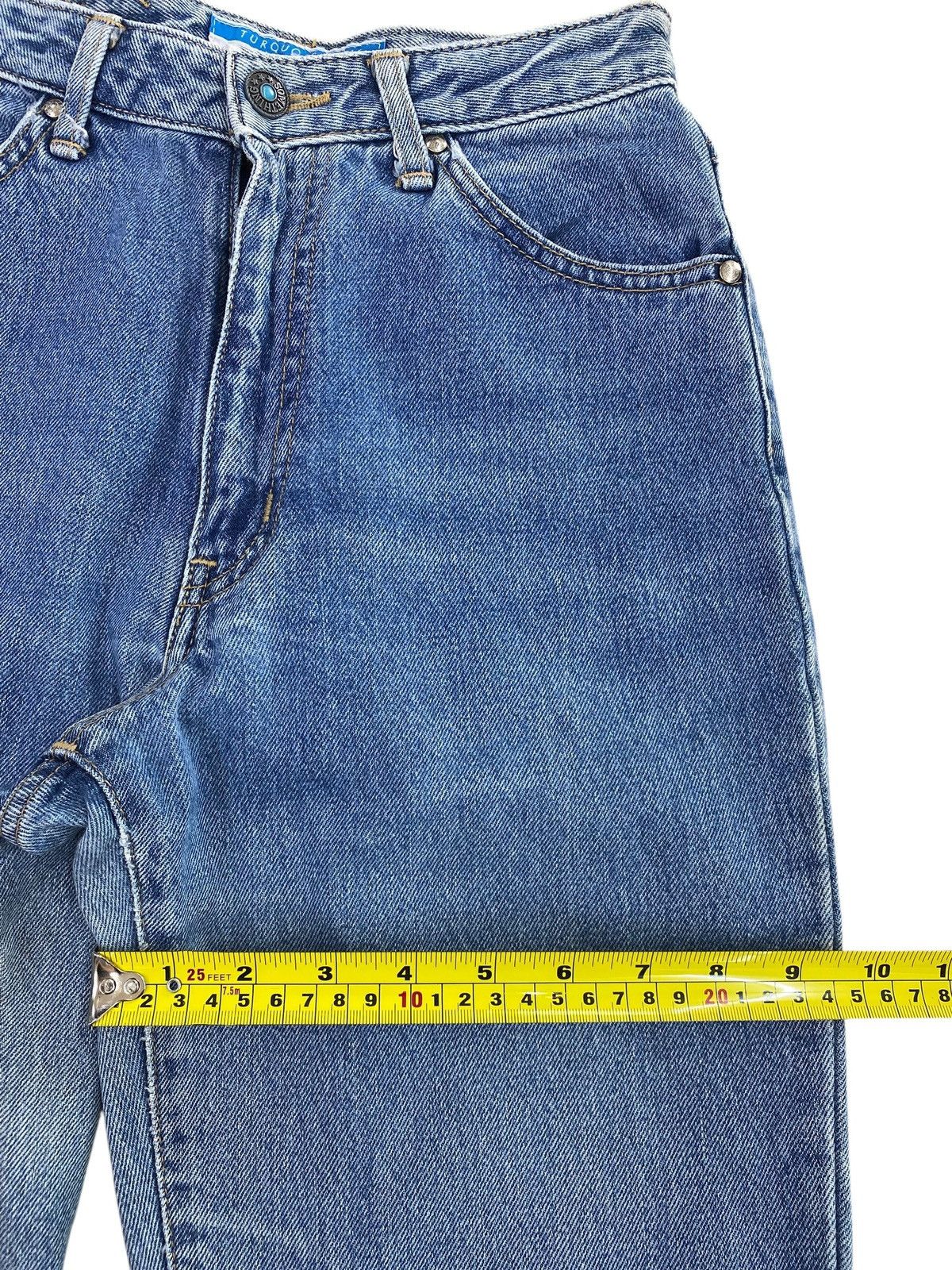 Edwin Edwin Acid Wash Straight Leg Style Jeans Size 24" / US 00 / IT 34 - 7 Thumbnail