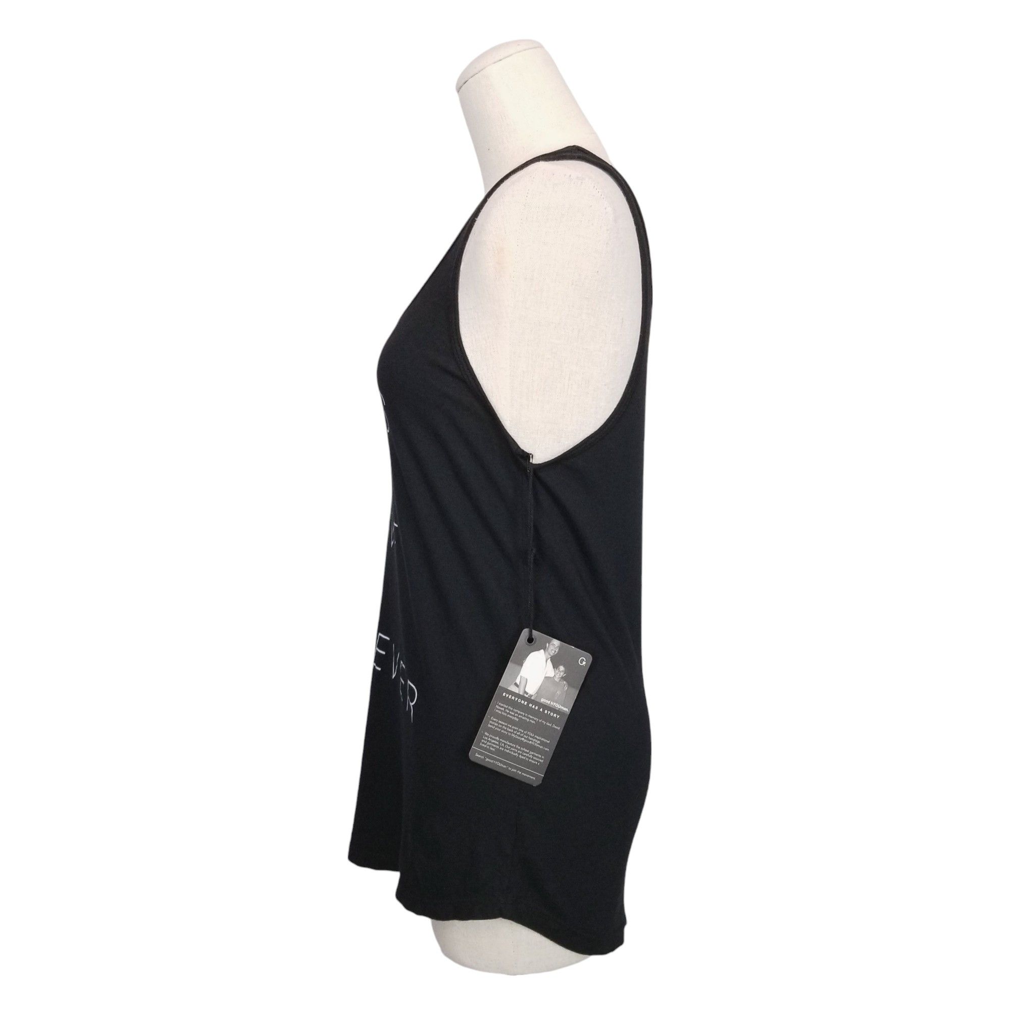 Other NWT Good hYOUman Let's Live Forever Tank Sz XS/S Size XS / US 0-2 / IT 36-38 - 2 Thumbnail