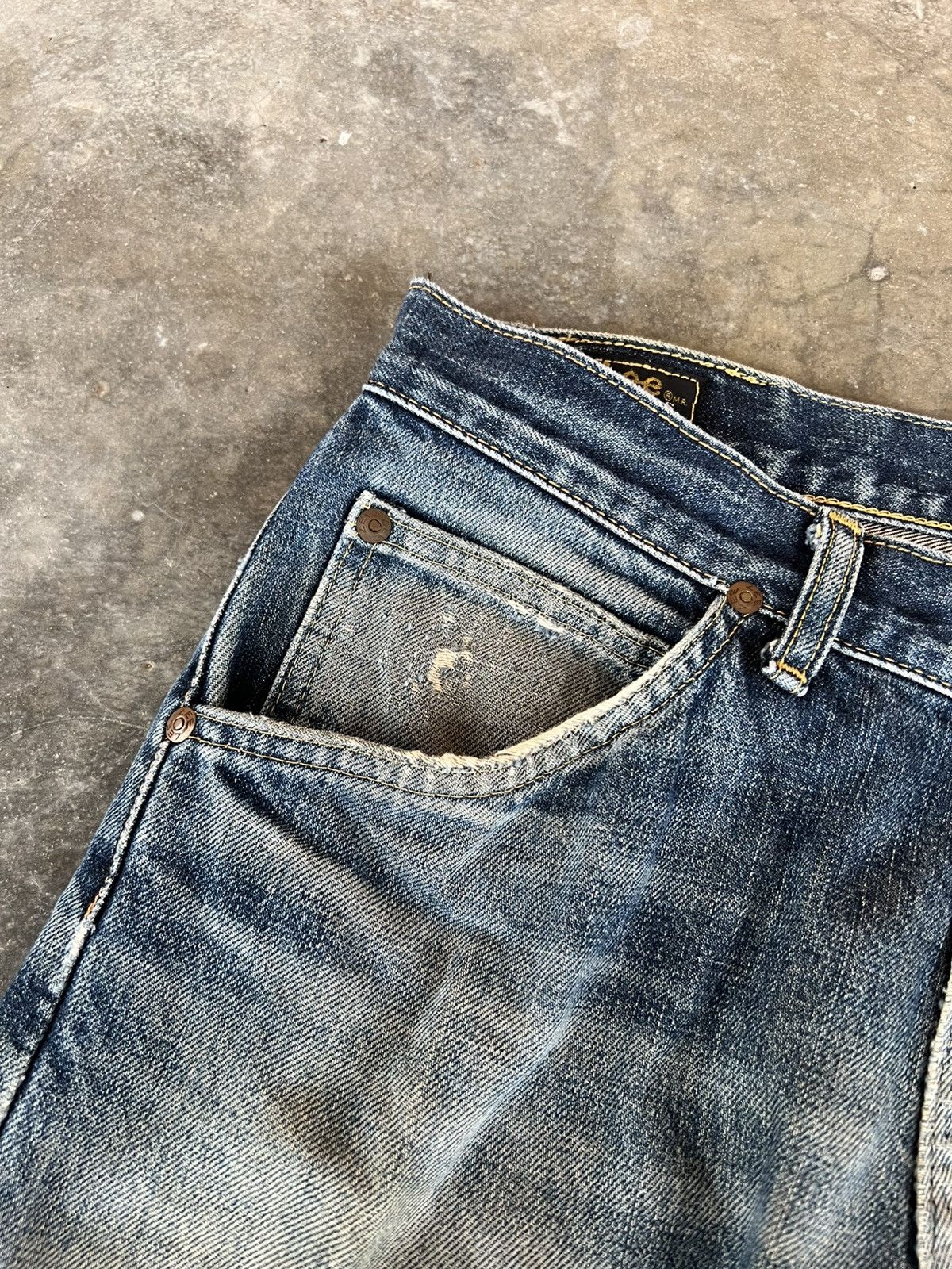 Lee Vintage Lee Riders Sanforized Distress Jean Size US 30 / EU 46 - 11 Thumbnail