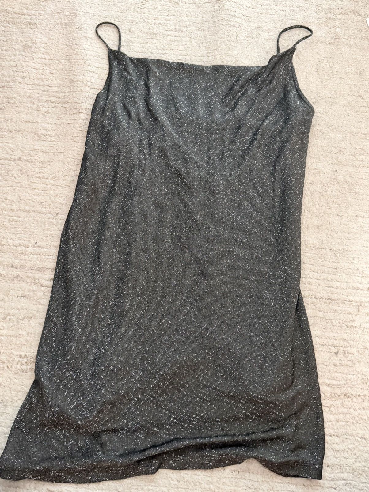 Fleur du Mal Fleur du mal dark gray glitter mini dress bodycon Size XS / US 0-2 / IT 36-38 - 1 Thumbnail