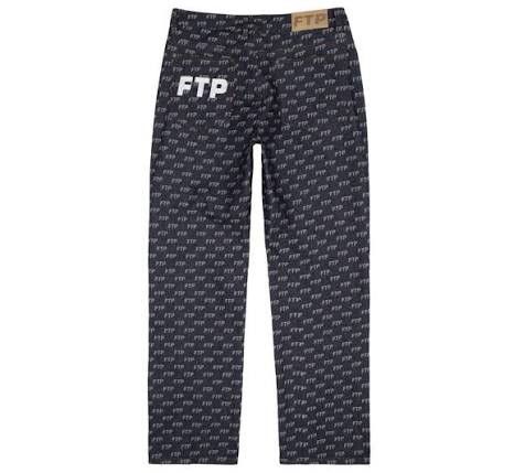 Fuck The Population FTP Jacquard Logo Denim Pant Indigo Size 36 Size US 36 / EU 52 - 4 Thumbnail