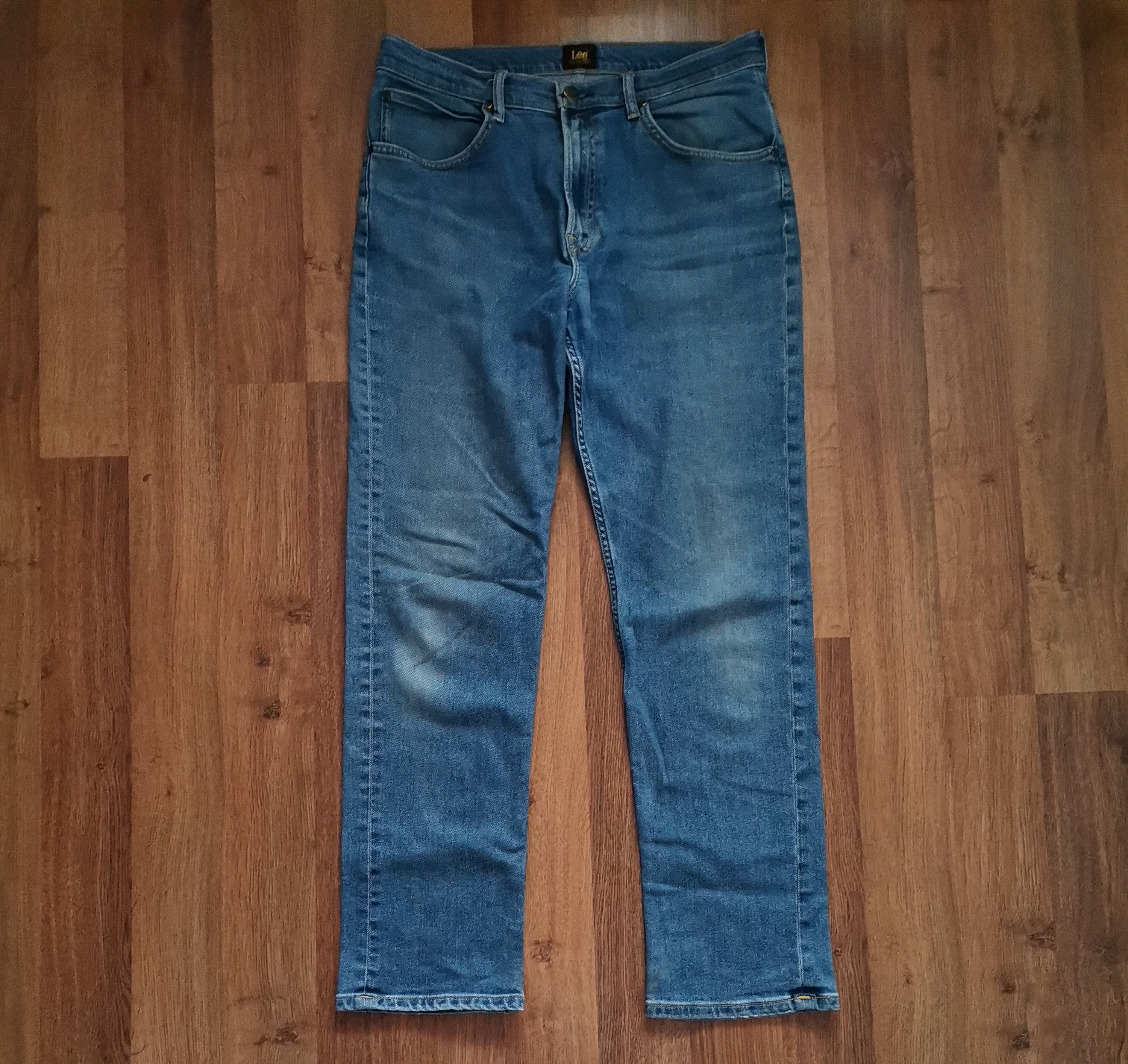 Lee Lee Brooklyn Straight Jeans Size US 34 / EU 50 - 3 Thumbnail