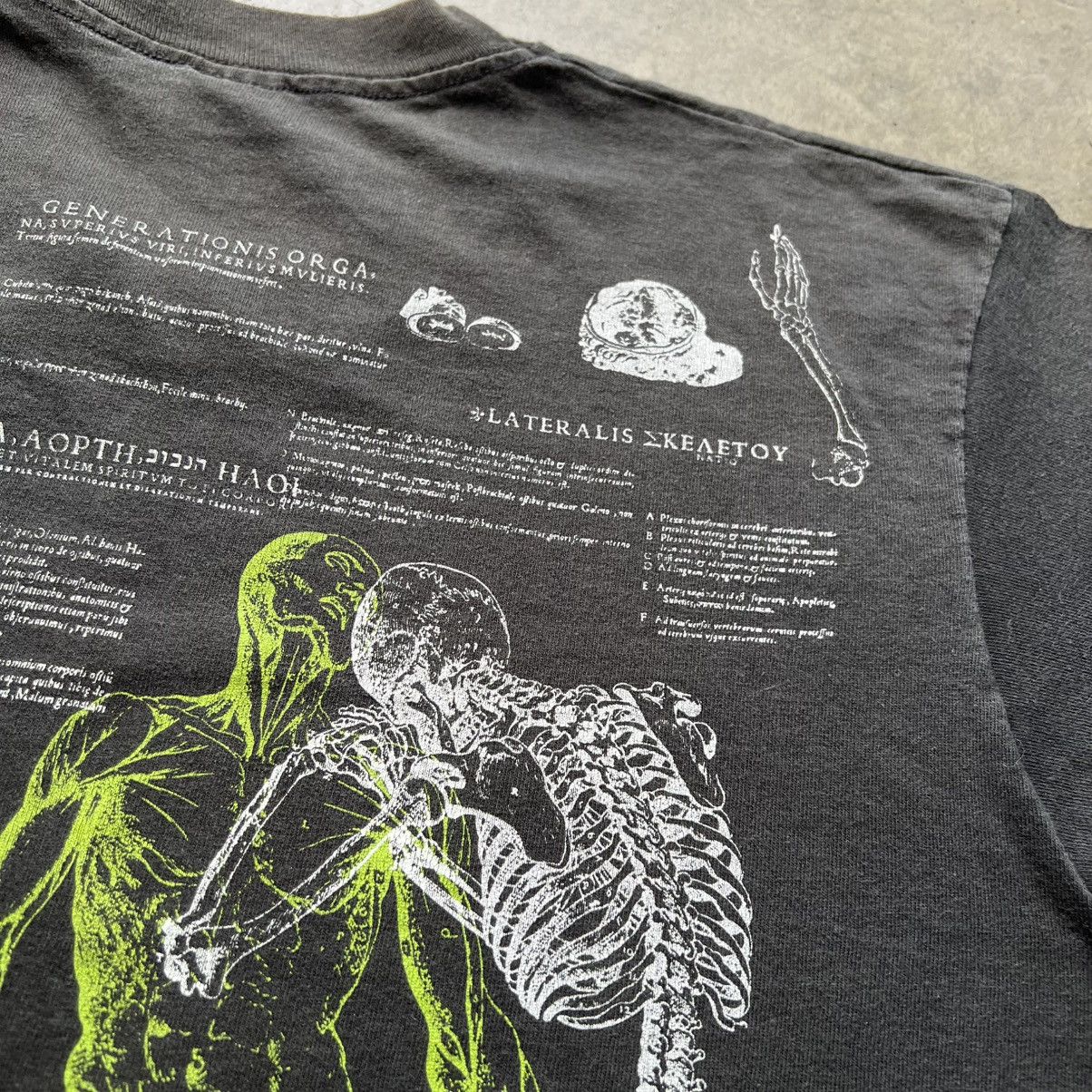 Fruit Of The Loom VTG ‘90s Andreas Vesalius Man Anatomy Art Tee Shirt Size US L / EU 52-54 / 3 - 10 Thumbnail