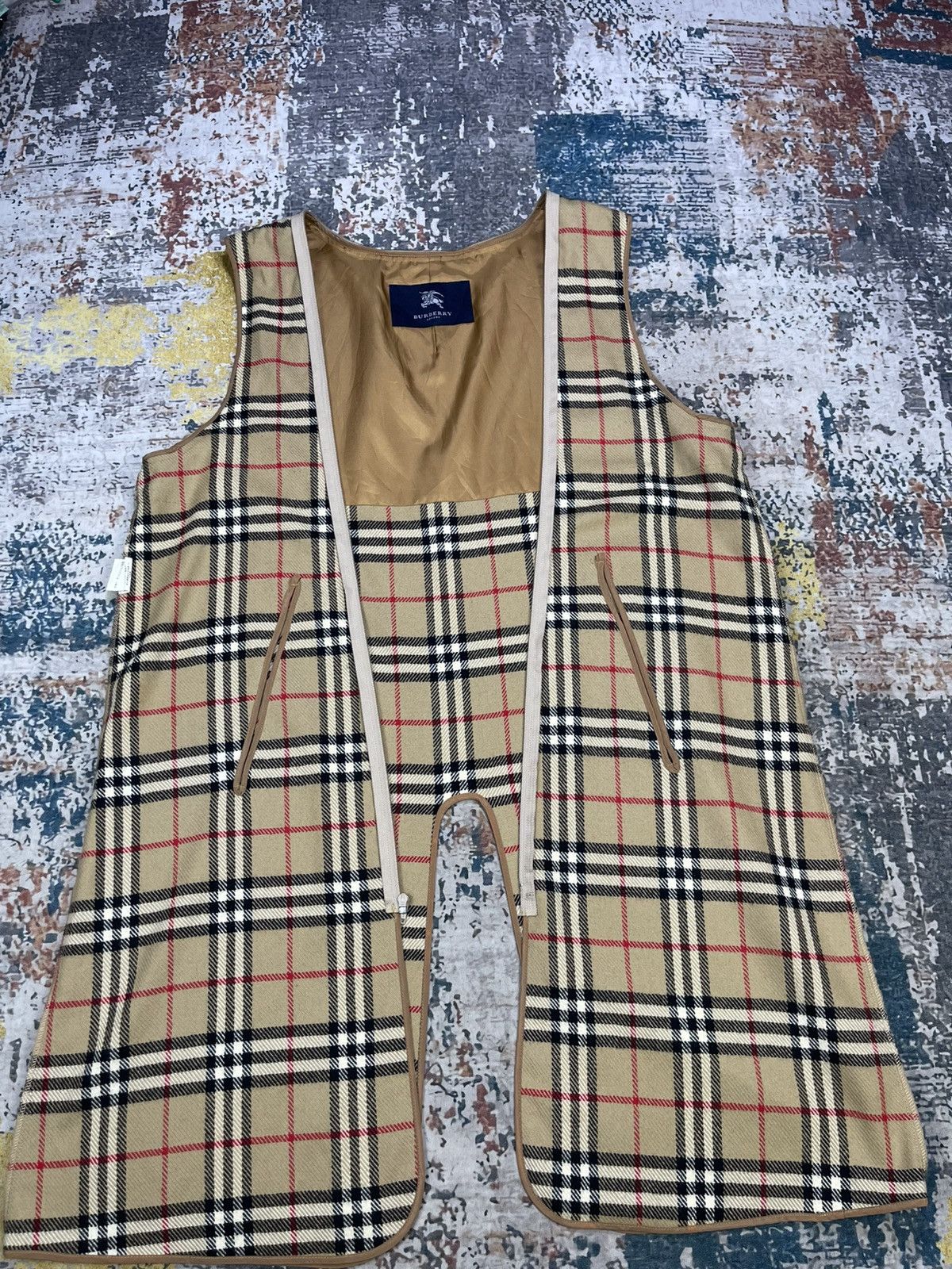 Burberry Vtg Burberry London Nova Check Double Layer Trench Coats Size US L / EU 52-54 / 3 - 4 Thumbnail