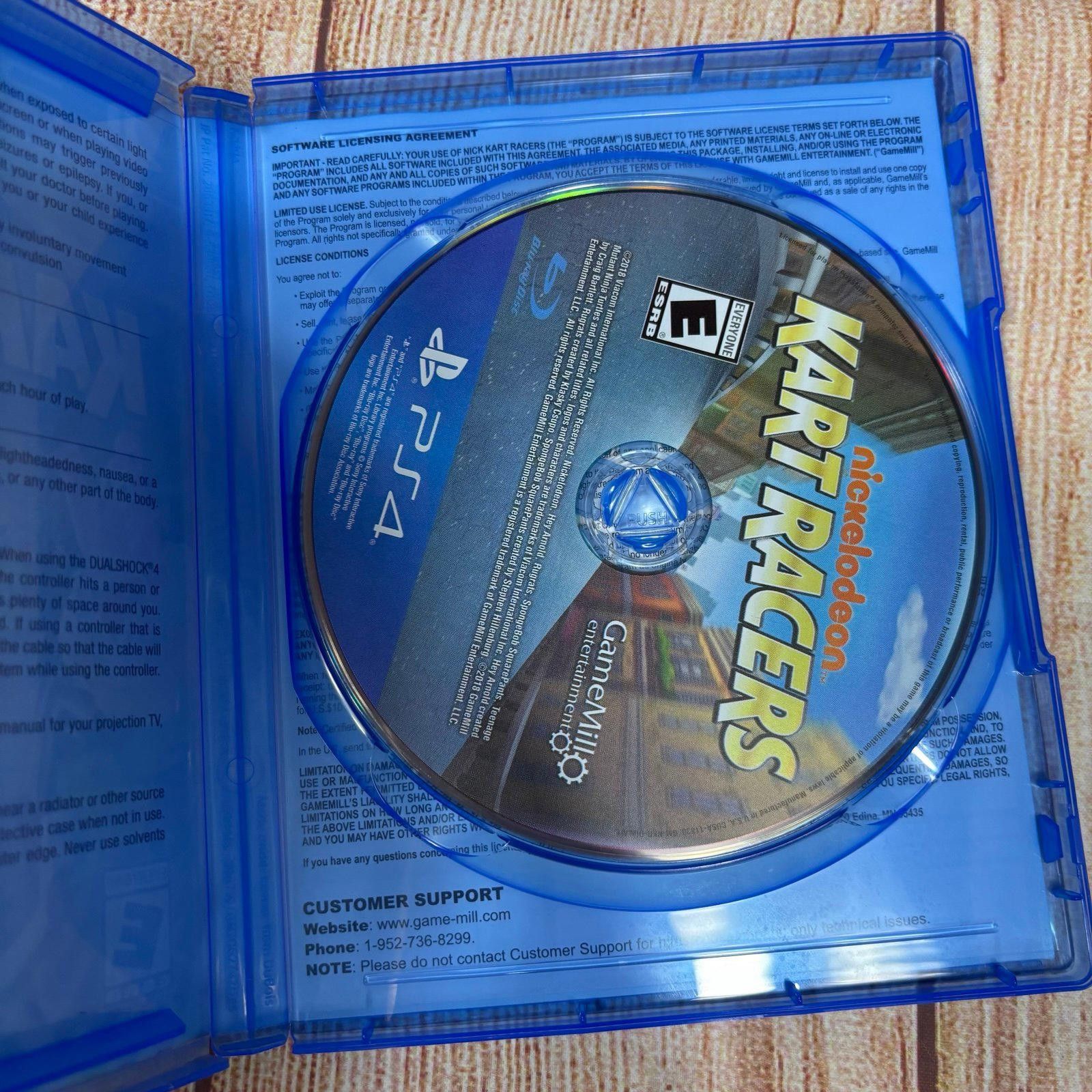 Playstation Nickelodeon Kart Racers PS4 Game Size ONE SIZE - 3 Thumbnail