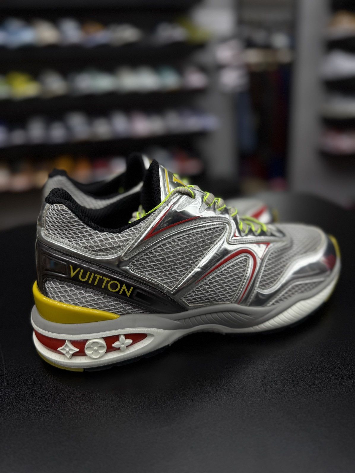 Louis Vuitton Louis Vuitton Trail Sneaker Silver Size 7.5LV/8.5US Size US 8.5 / EU 41-42 - 3 Thumbnail