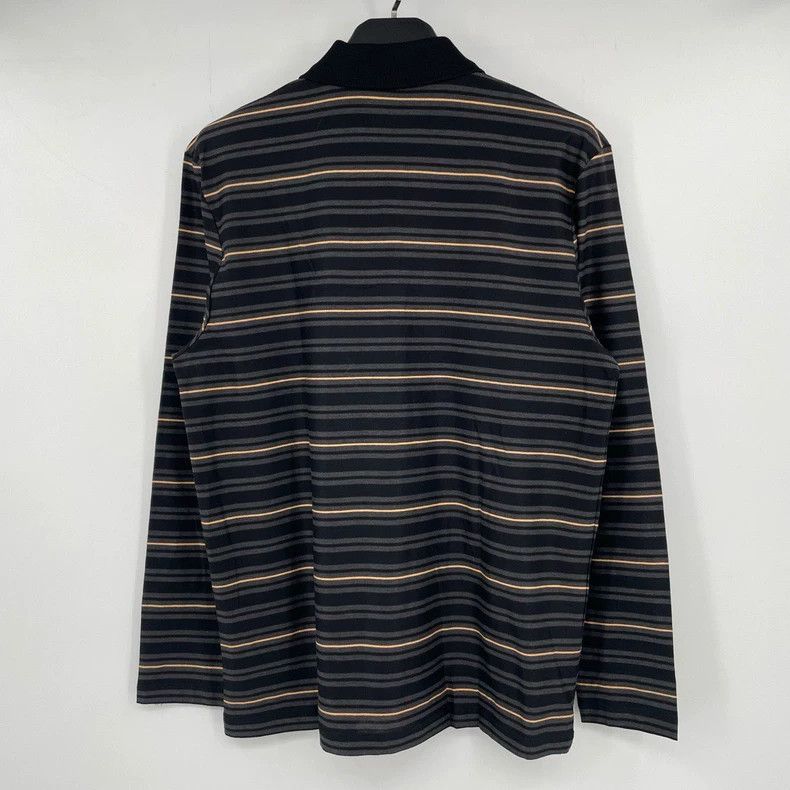 Givenchy Givenchy Four-Panel Striped Long Sleeve Polo Shirt Size US XL / EU 56 / 4 - 2 Thumbnail
