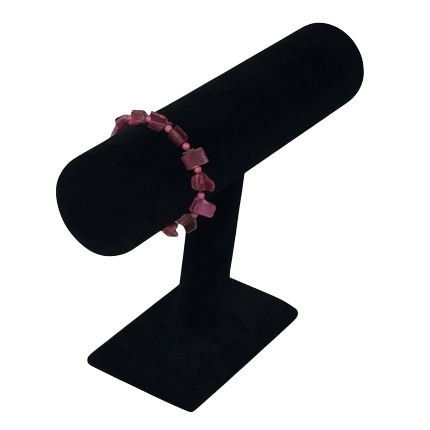 Other Women's Vibrant Pink Beaded Shell Stretchy Bracelet Size ONE SIZE - 1 Thumbnail