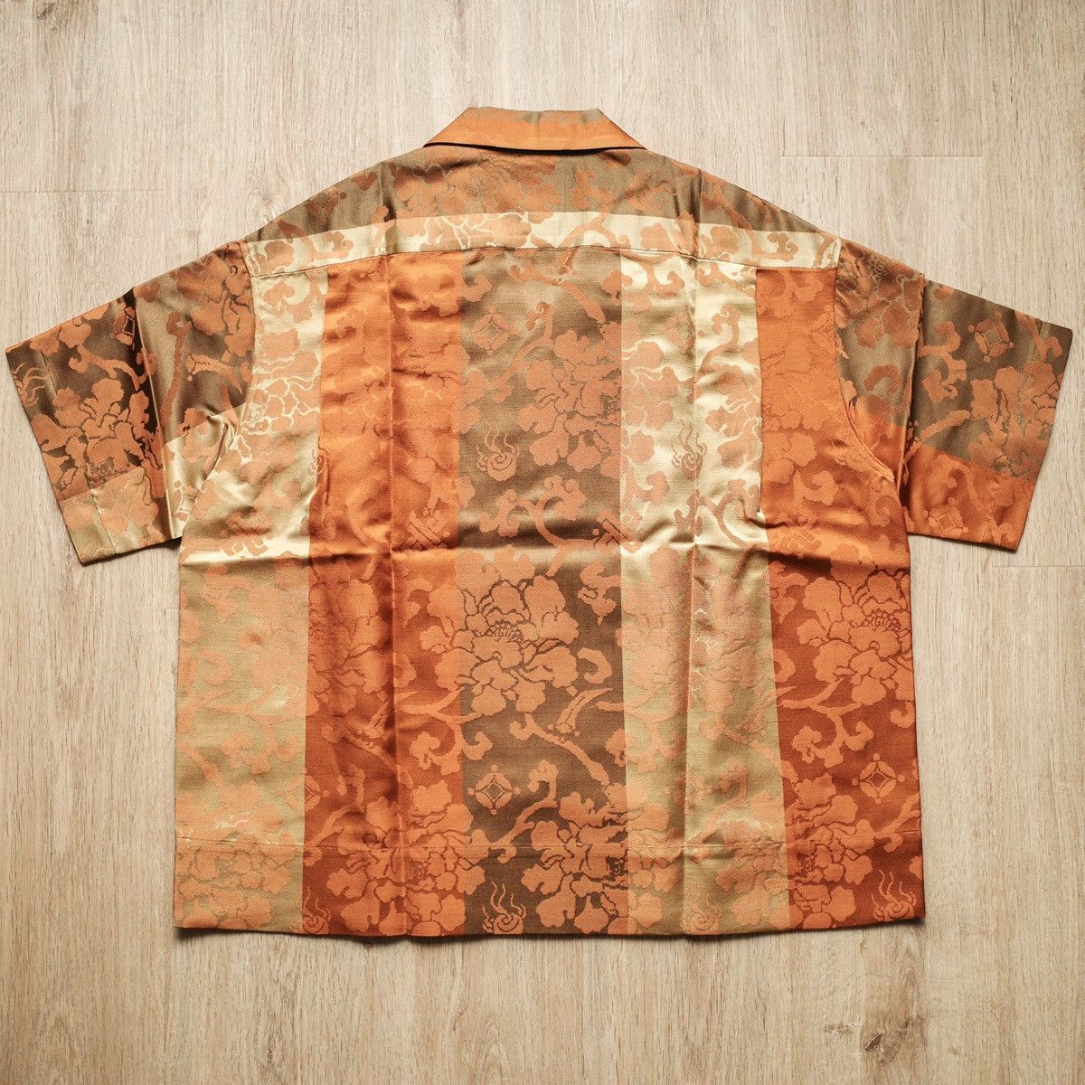 Visvim COPA SHIRT S/S JACQUARD (SILK) Size US M / EU 48-50 / 2 - 4 Thumbnail