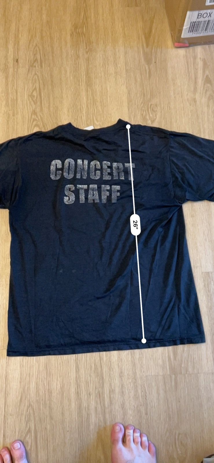 Somar Insane Faded Thrashed Concert Staff Tee Size US L / EU 52-54 / 3 - 5 Thumbnail