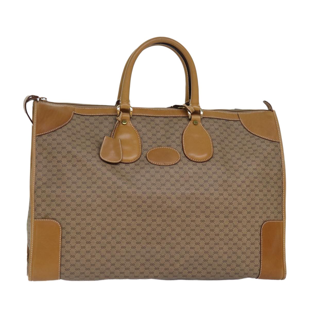 Gucci Gg Canvas Beige Canvas Travel Bag (Pre-Owned) Size ONE SIZE - 1 Thumbnail