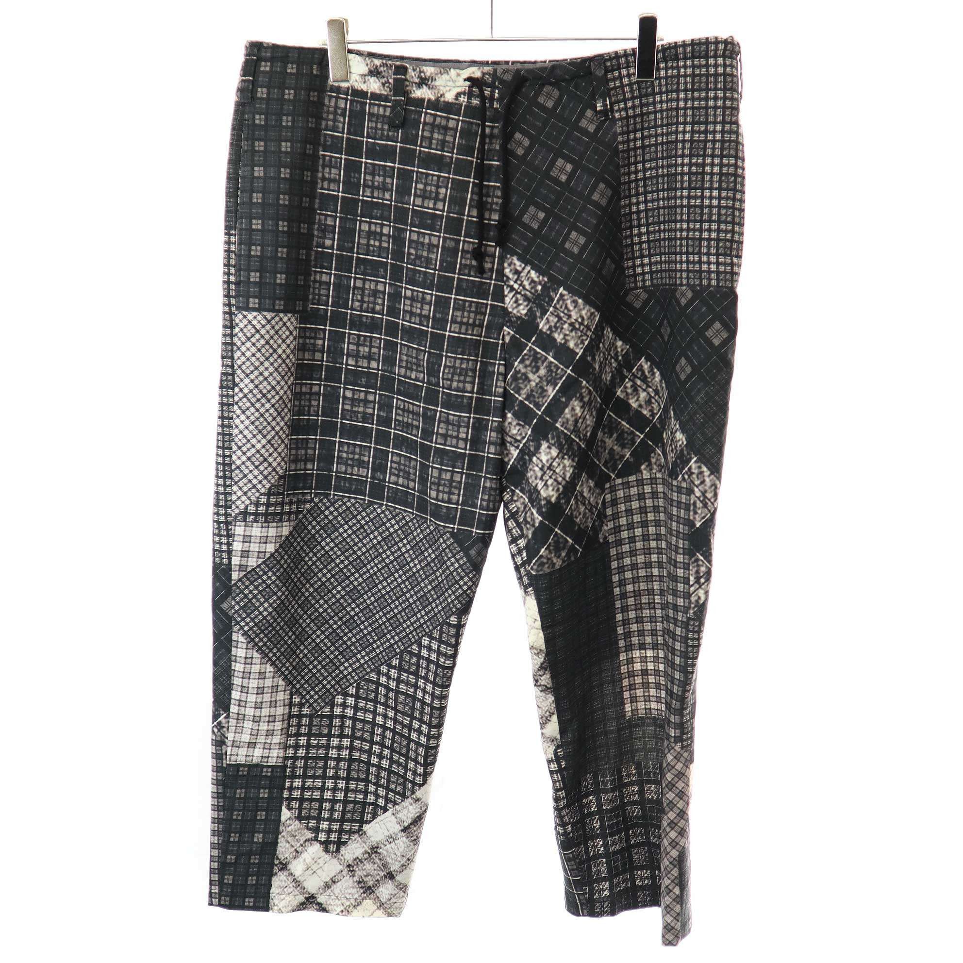 Yohji Yamamoto Yohji Yamamoto Pour Homme 16AW Transfer Print Easy Pants Size US 40 / EU 56 - 1 Thumbnail