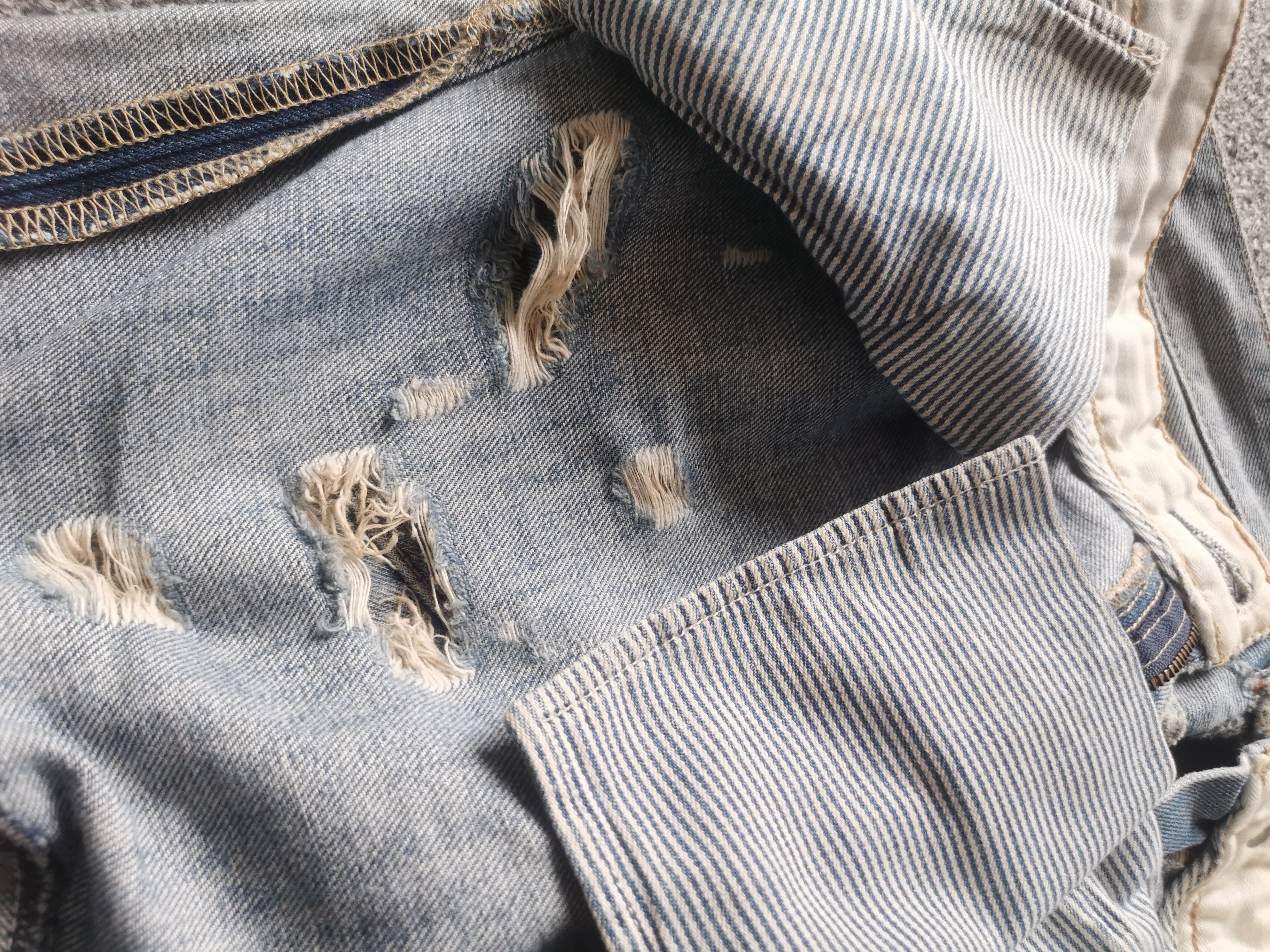 Levi's × Levi's Made & Crafted Levis Sashiko Boro Ripped Distressed Ori Not Custom Size US 34 / EU 50 - 11 Thumbnail