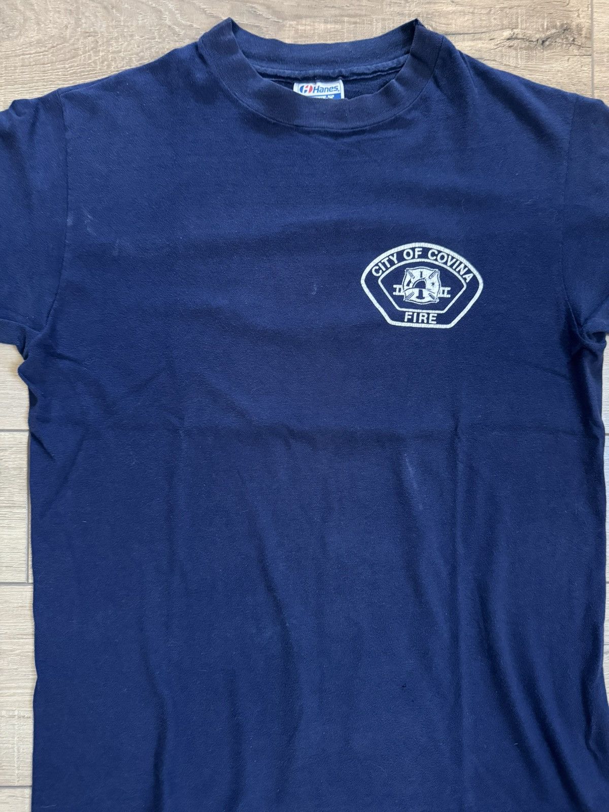 Vintage 1990s Covina Fire T-Shirt Size US M / EU 48-50 / 2 - 2 Thumbnail