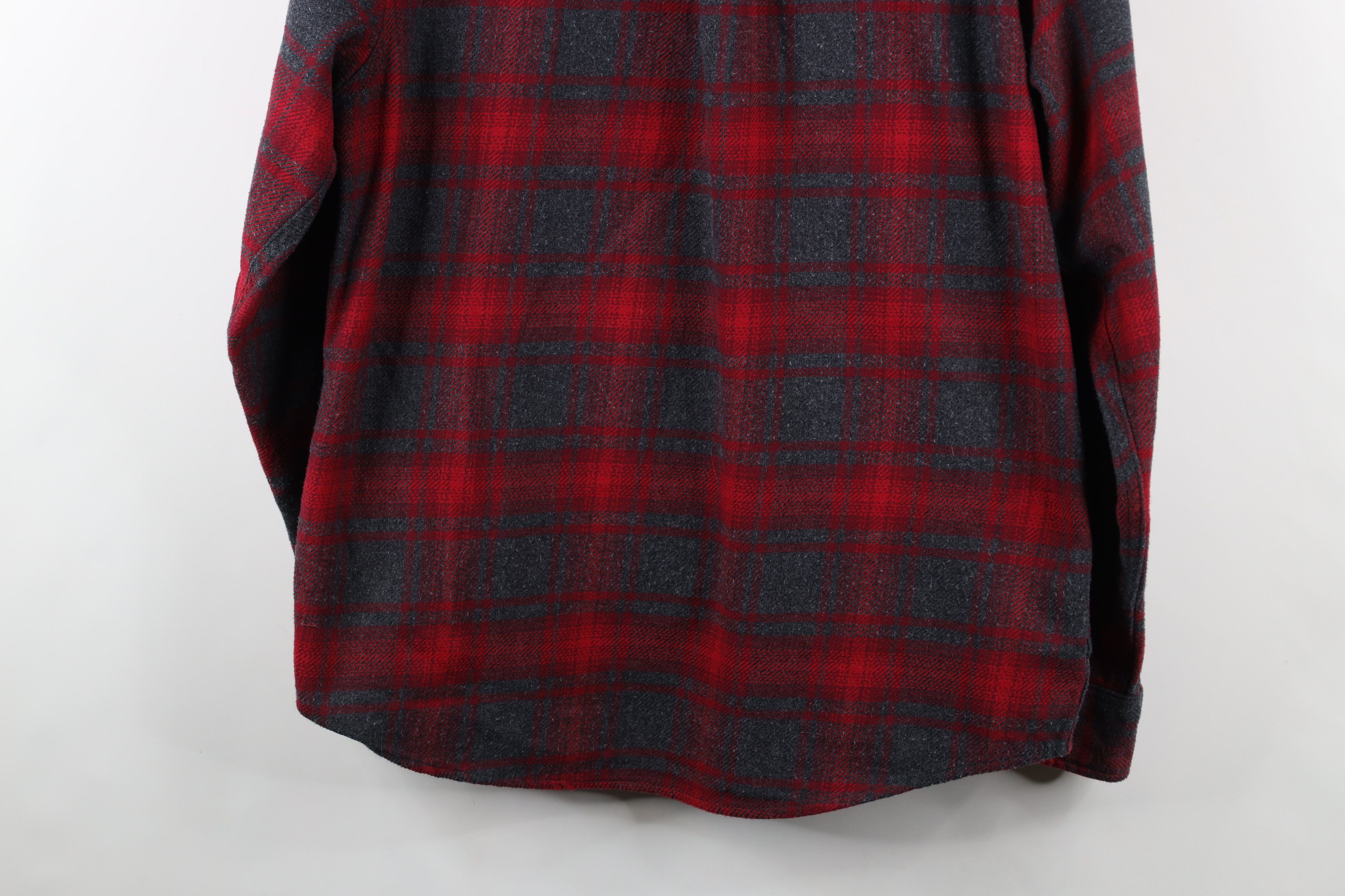 Orvis × Vintage Vintage Orvis Heavy Flannel Button Shirt Jacket Jac Shirt Size US L / EU 52-54 / 3 - 14 Thumbnail