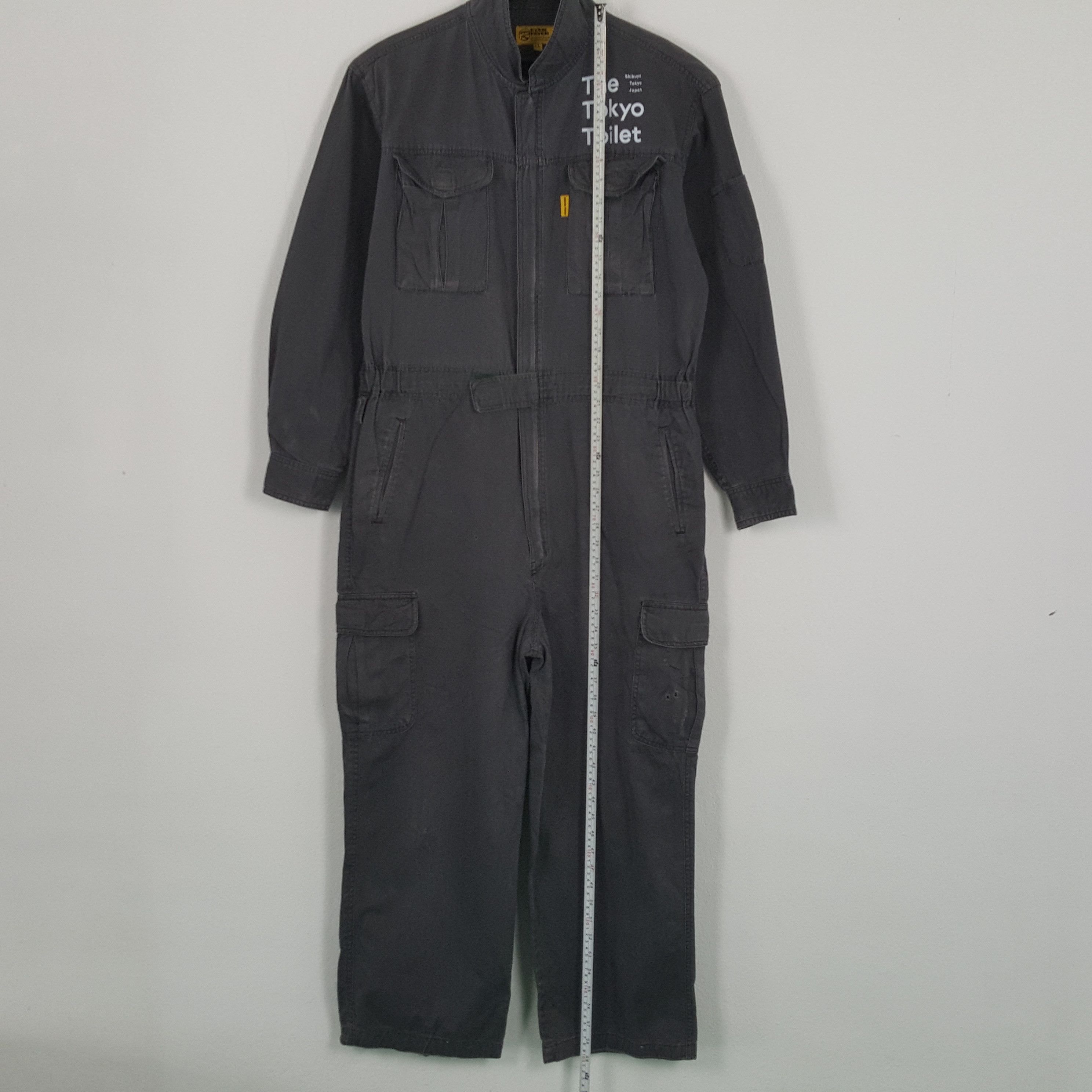 Japanese Brand × Vintage THE TOKYO TOILET Japanese Brand Custom Art Coverall Jacket Size US L / EU 52-54 / 3 - 7 Thumbnail