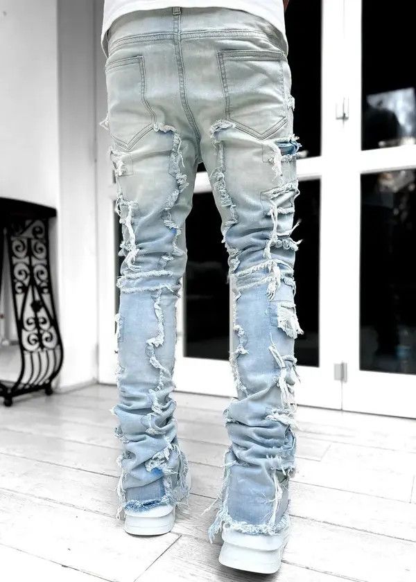 Japanese Brand Hot style denim trousers Size US 42 / EU 58 - 2 Thumbnail