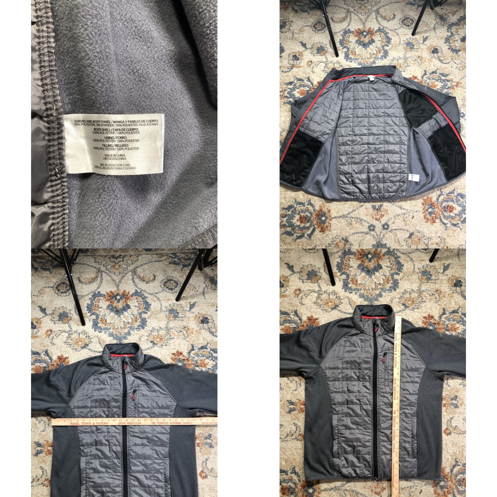 Orvis Orvis Classic Collection Jacket Mens L Gray Quilted Fleece Full Zip Outdoor Lightweight Insulated Size US L / EU 52-54 / 3 - 8 Thumbnail