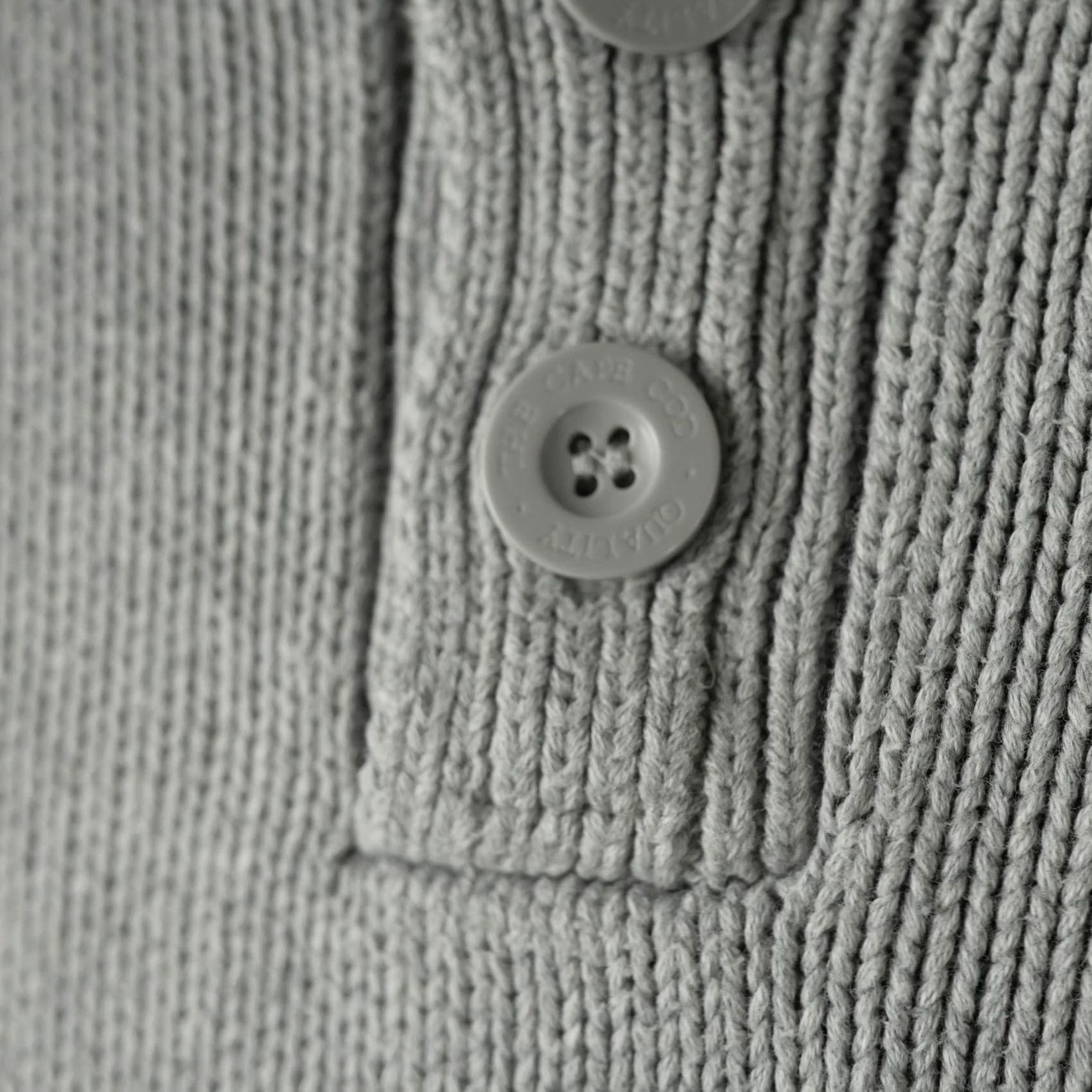 Vintage Ocean Sailing Club Member Mens Gray Cotton Knit Henley Mock Neck Sweater Medium Size US M / EU 48-50 / 2 - 3 Thumbnail