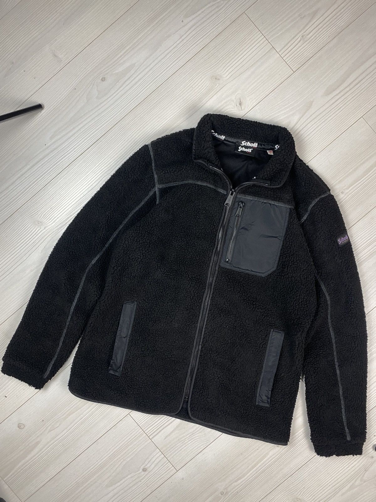 Schott Sherpa Teddy Schott nyc Size US L / EU 52-54 / 3 - 2 Thumbnail