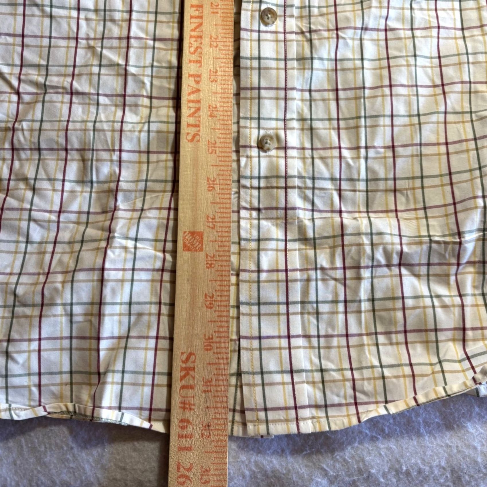 Pendleton Pendleton Mens Long Sleeve Plaid Shirt Button Down L White Cotton Casual Size US L / EU 52-54 / 3 - 6 Thumbnail