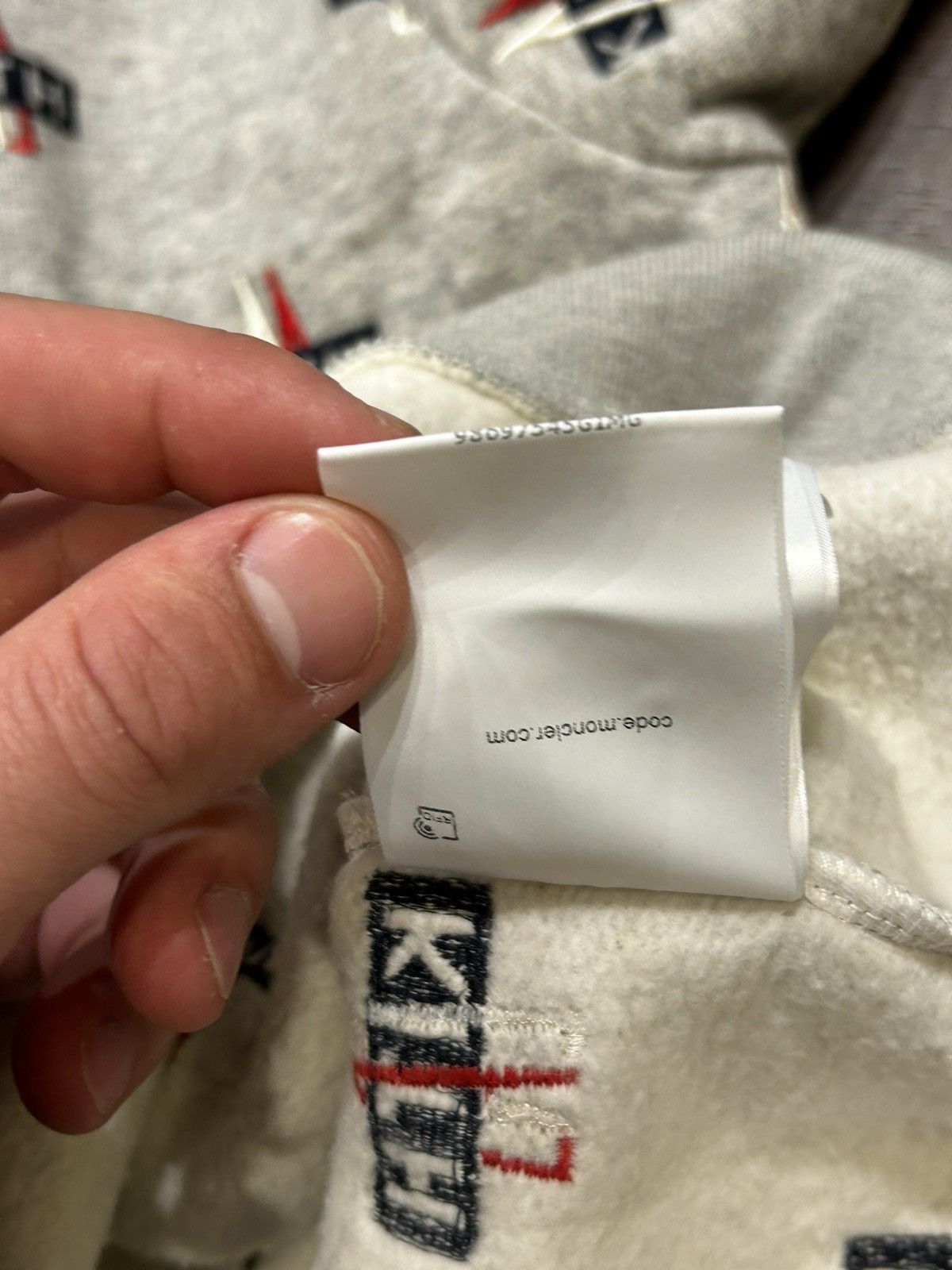 Kith × Moncler Kith X Moncler Hooded Sweatshirt Size US XXL / EU 58 / 5 - 11 Thumbnail
