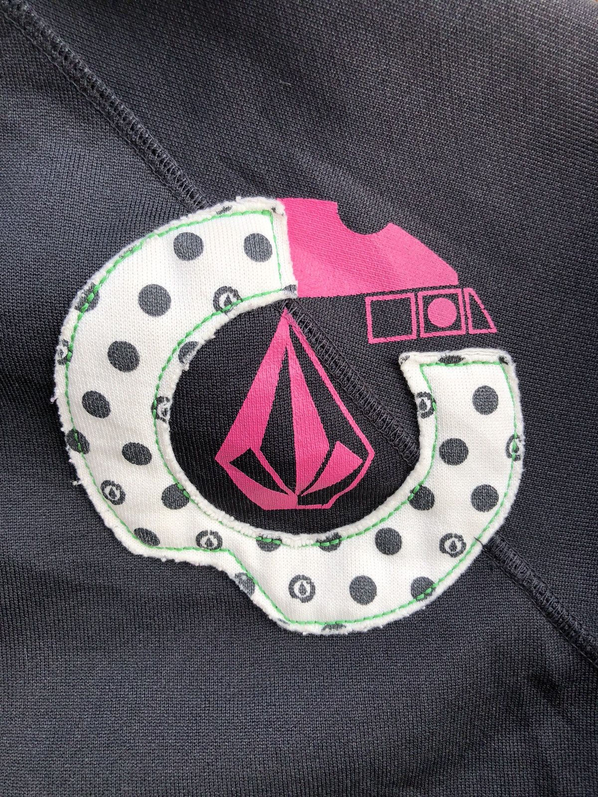 Volcom Vintage Volcom Hoodie Patchwork Logo V Line Science OSFA Size ONE SIZE - 17 Thumbnail