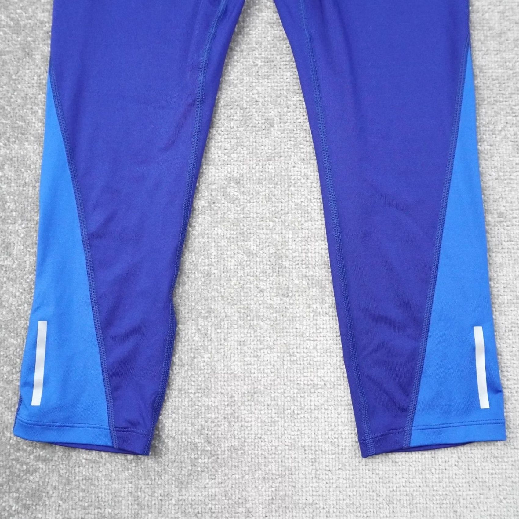 Nike Nike Women's Blue Dri Fit Legging Capri L Medium Athletic Casual Pants Sports Size 36" / US 14 / IT 50 - 6 Thumbnail