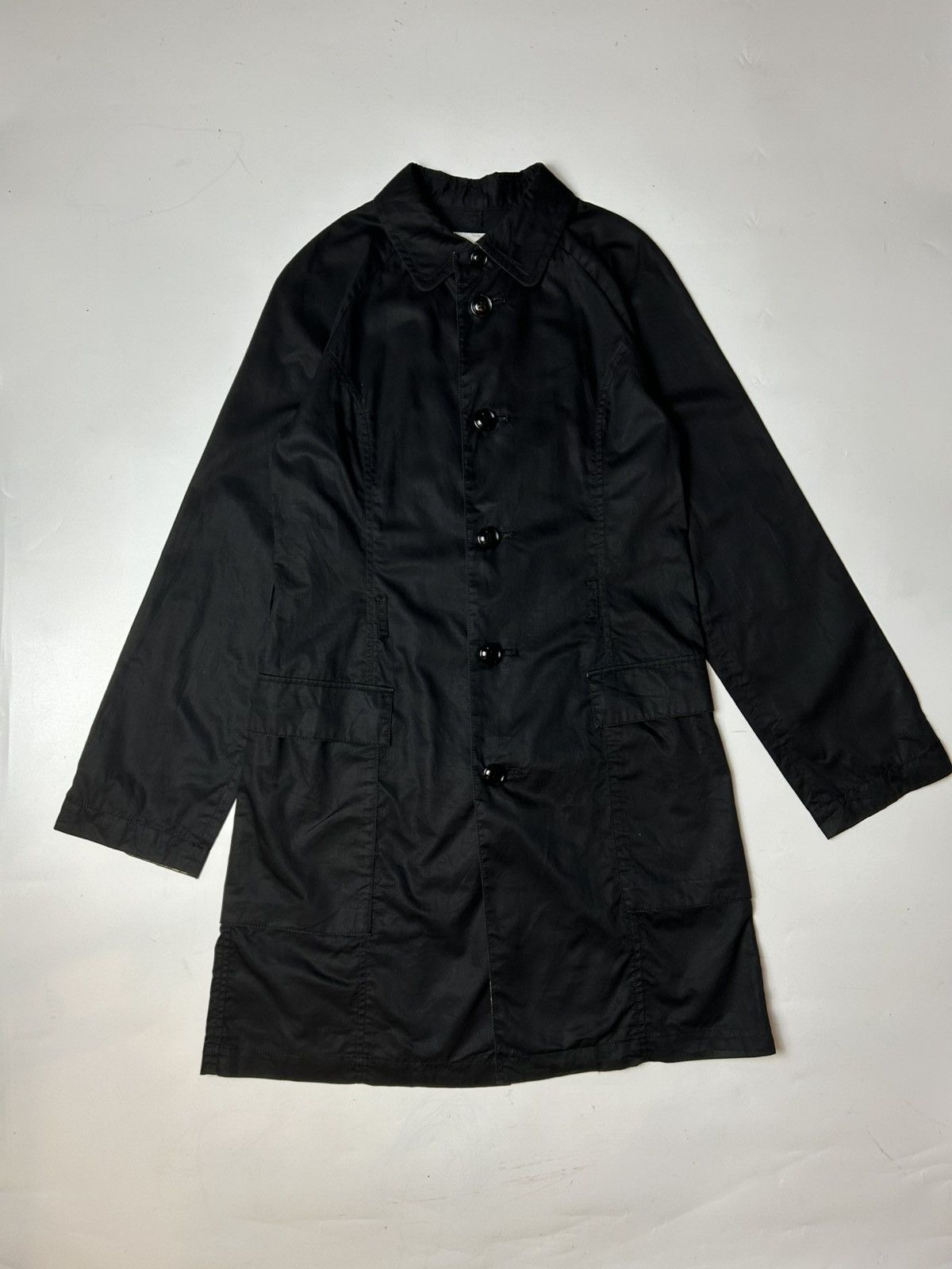 Designer × Issey Miyake × Sunao Kuwahara SUNAO KUWAHARA LIGHT TRENCH COAT Size M / US 6-8 / IT 42-44 - 1 Thumbnail