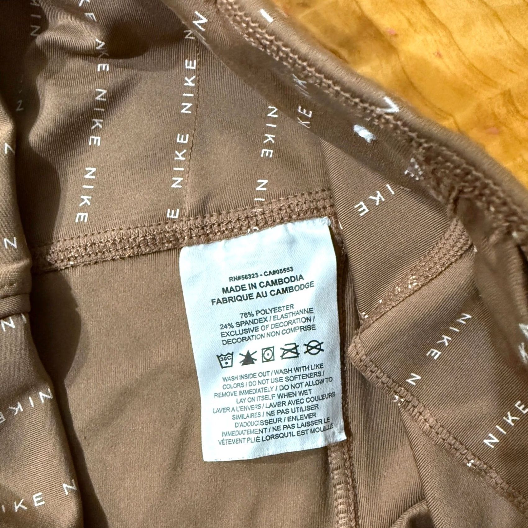 Nike Nike Womens Leggings Regular Size Brown Lot Of 2 DD0252 DD4694 Dri-Fit Athletic I3-1 Size 32" / US 10 / IT 46 - 5 Thumbnail