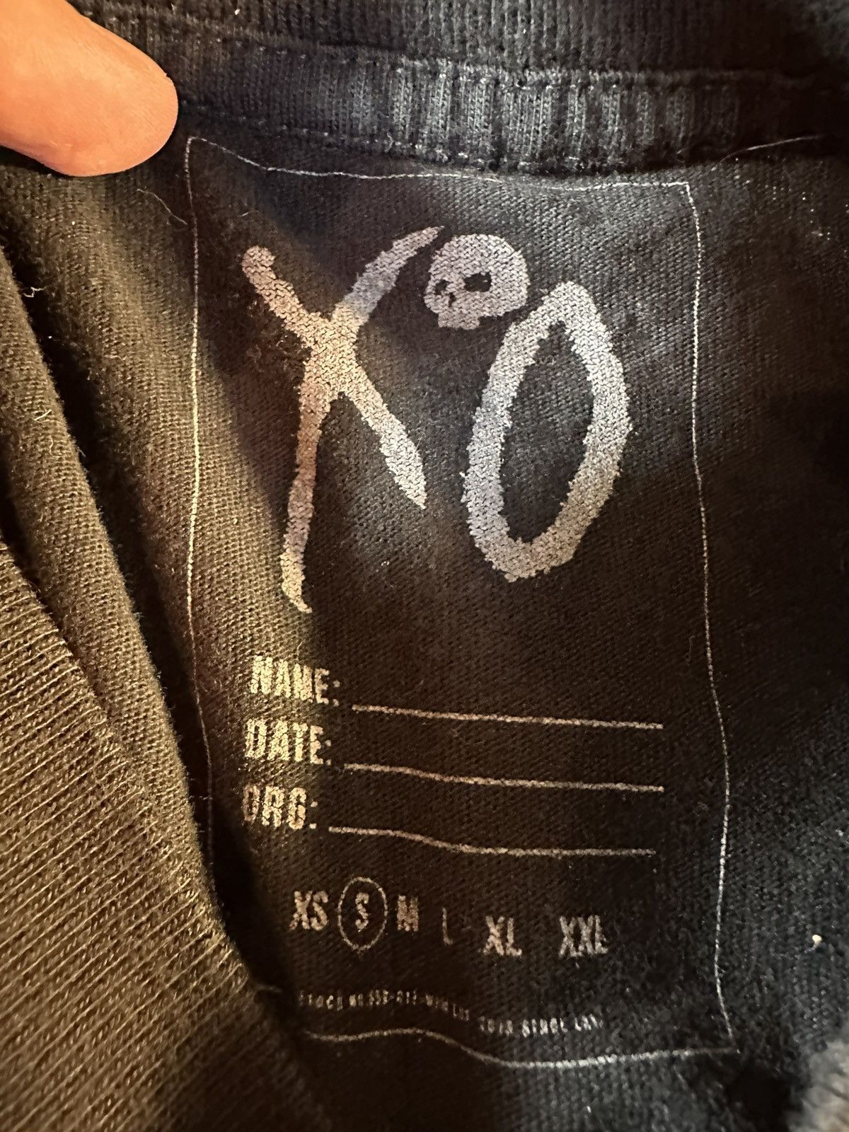 The Weeknd × XO The Weeknd After Hours Bloodwork Longsleeve Tee Size US S / EU 44-46 / 1 - 3 Thumbnail