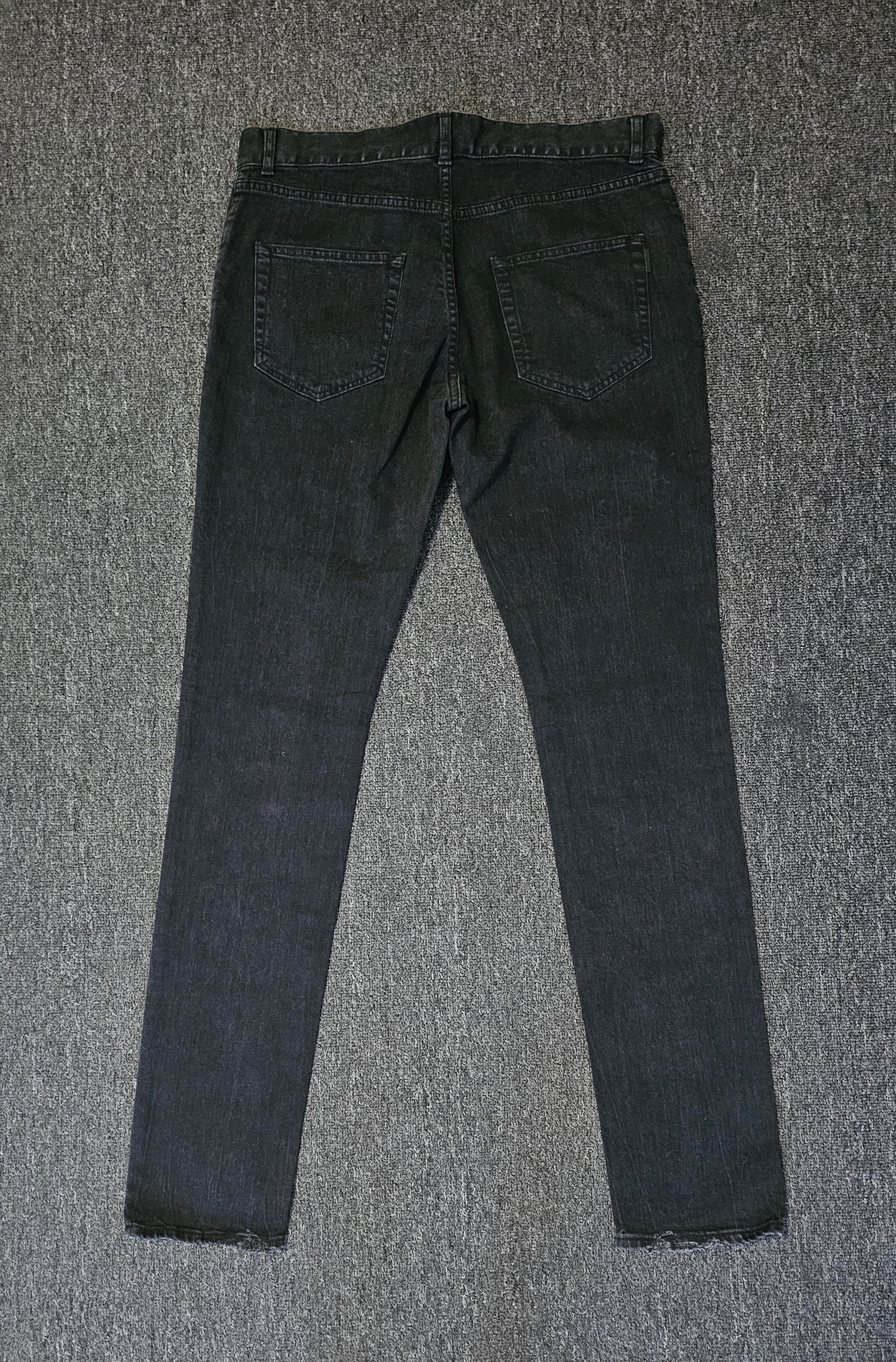 Saint Laurent Paris Saint Laurent Men's D02 Jeans Size 32 Size US 32 / EU 48 - 4 Thumbnail