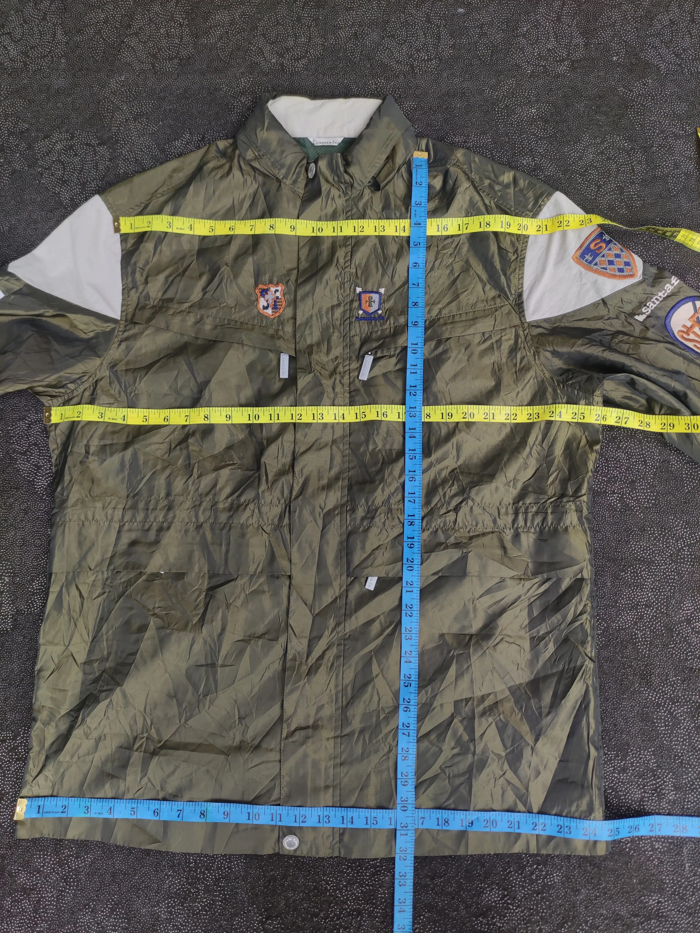 Japanese Brand Vintage Santa Fe Nylon Jacket J012 Size US XL / EU 56 / 4 - 24 Thumbnail