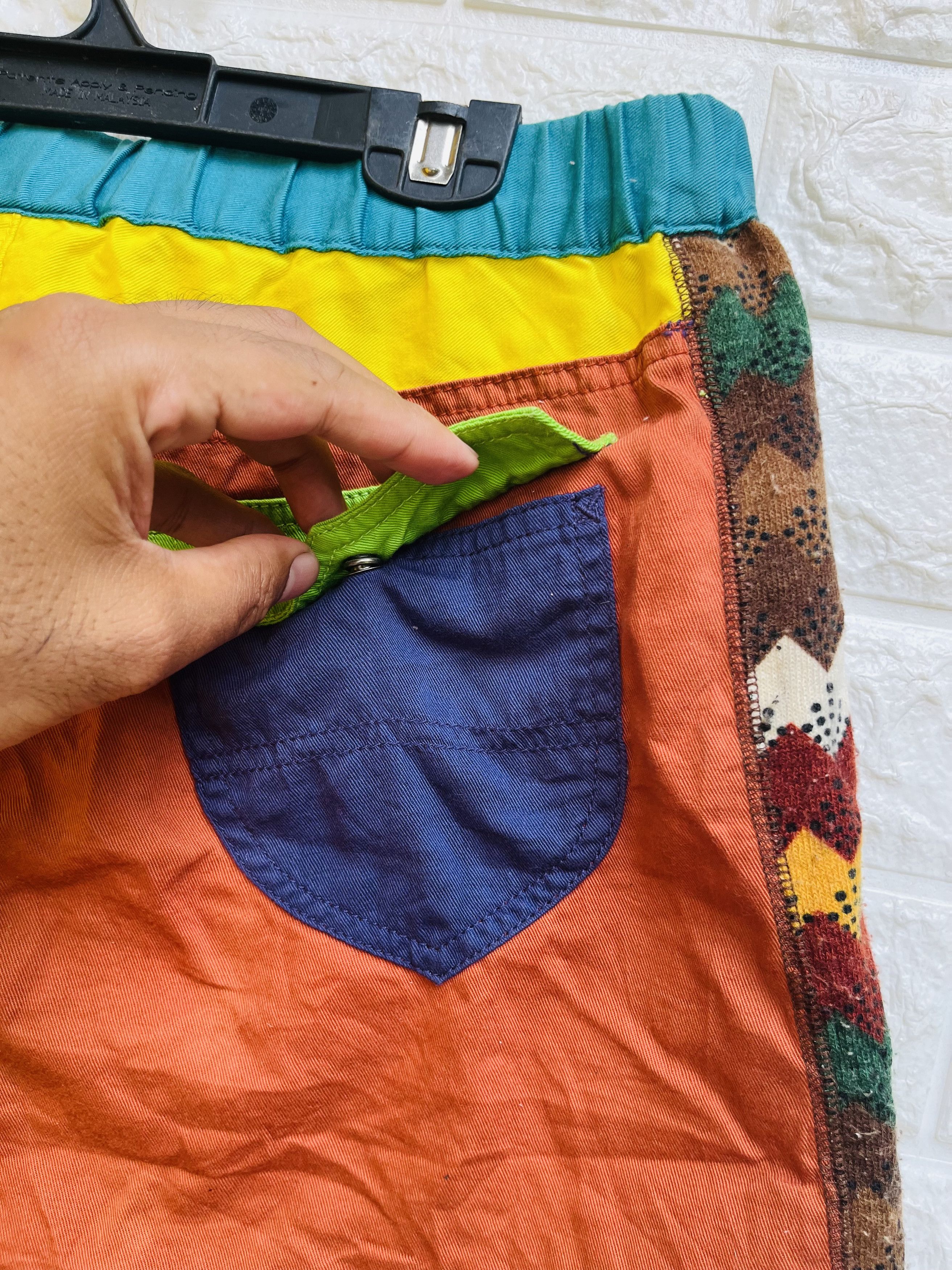 Hysteric Glamour × Japanese Brand × Vintage Vintage Aldies Multicolour Japanese Designer Fashion Style Size 29" - 8 Thumbnail