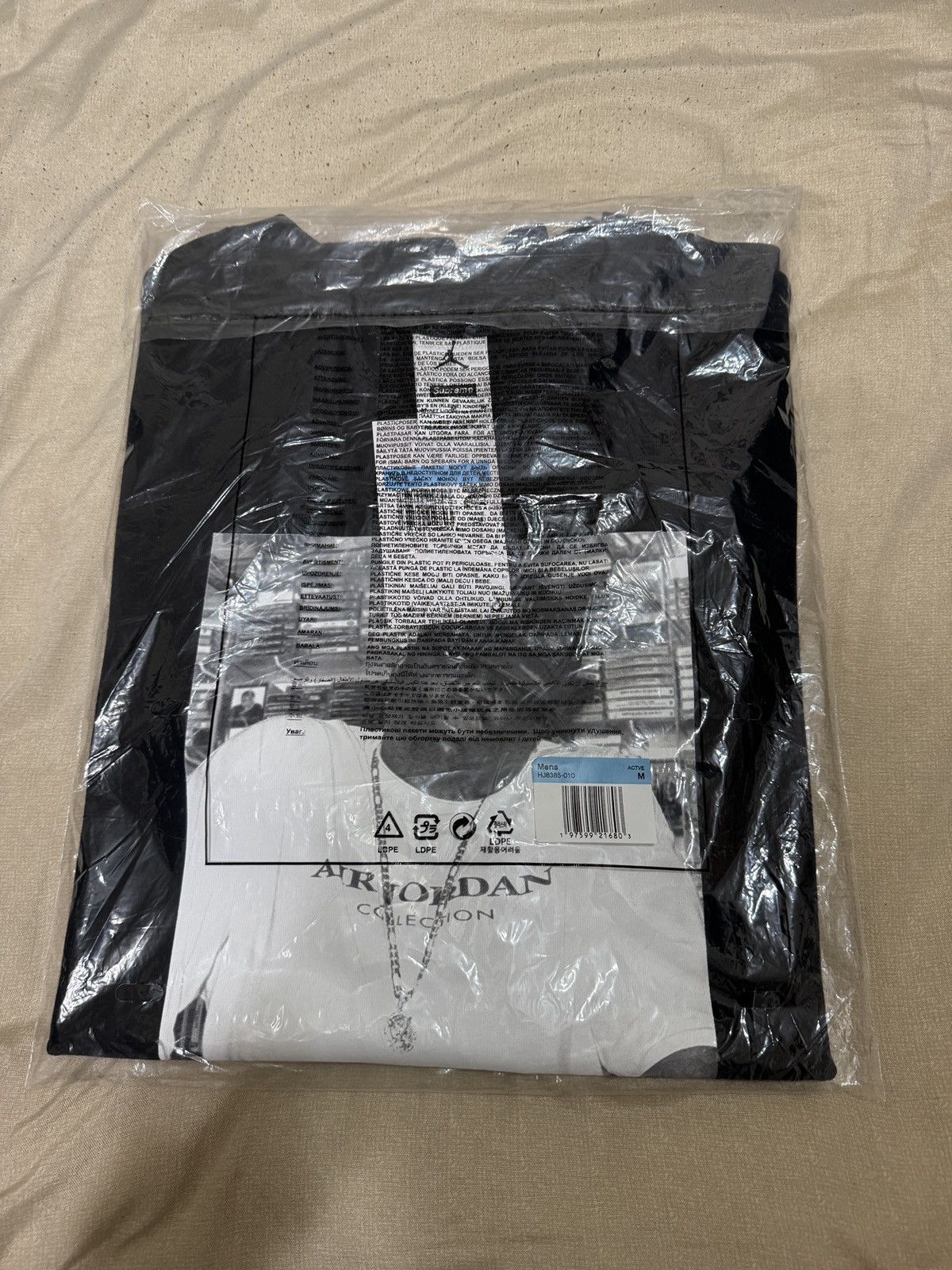 Jordan Brand × Supreme Jordan Supreme Biggie T Shirt Size Medium brand new Size US M / EU 48-50 / 2 - 1 Thumbnail