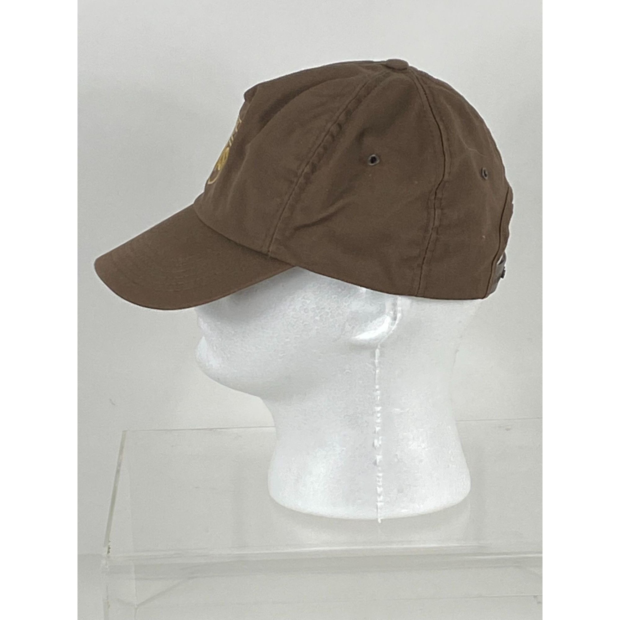 Vintage Vintage AB UPS Embroidered Snapback Dad Hat Cap Brown Made i Size ONE SIZE - 2 Thumbnail