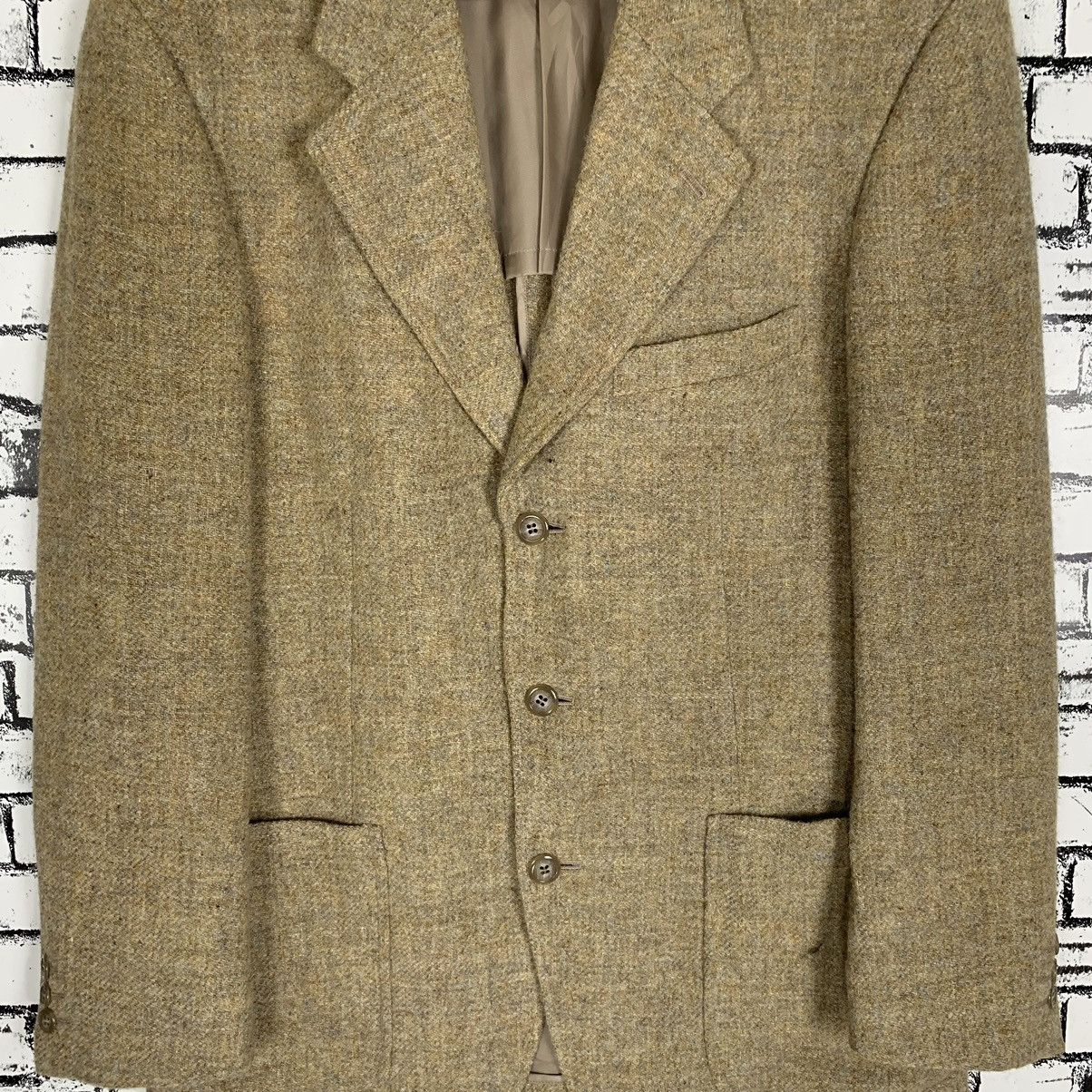 Harris Tweed Harris Tweed Hand Woven Coat Jacket Size US M / EU 48-50 / 2 - 5 Thumbnail