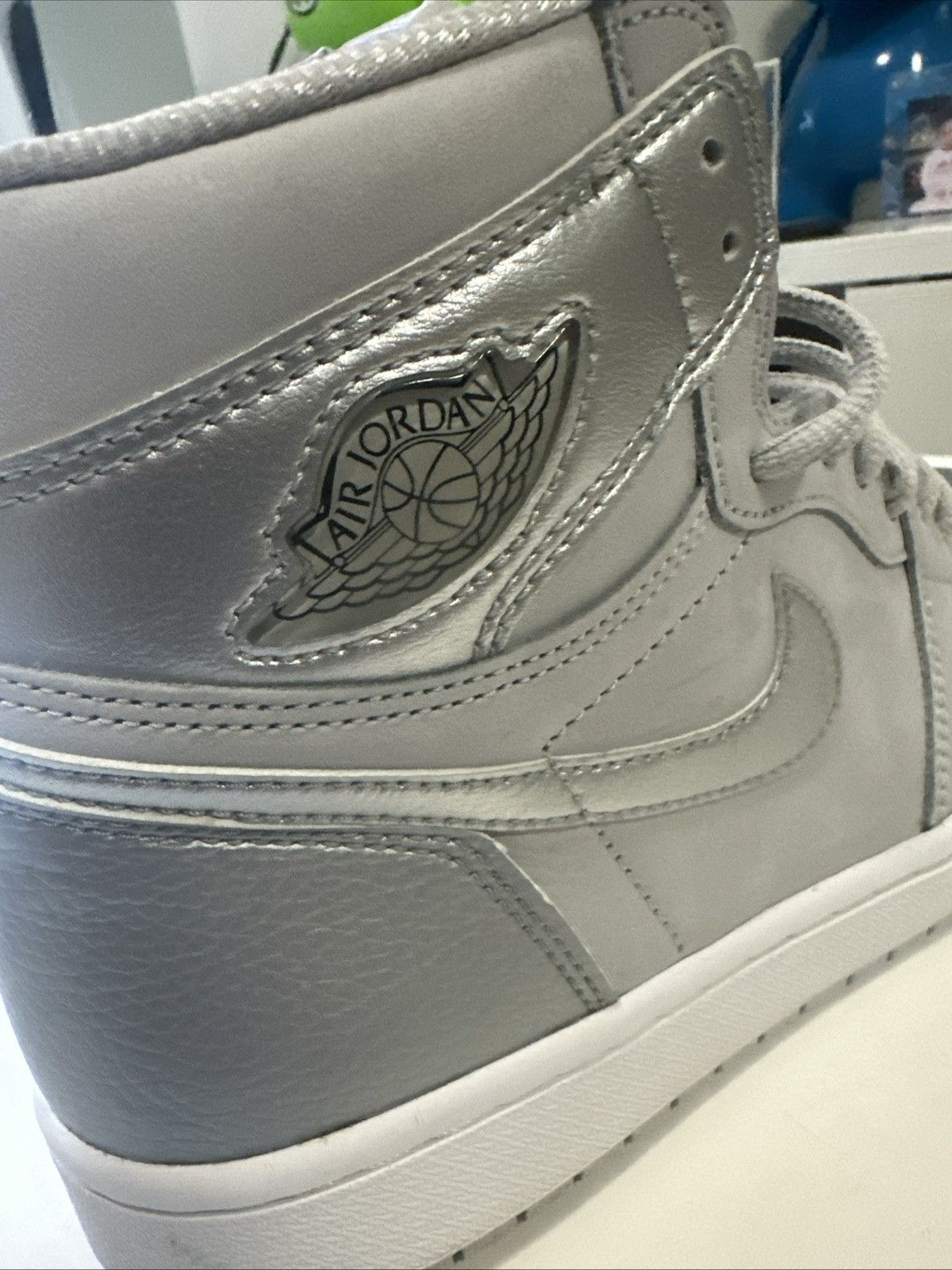Nike Men Nike Air Jordan 1 High CO JP TOKYO Grey 9.5 DC 1788 029 Size US 9.5 / EU 42-43 - 3 Thumbnail