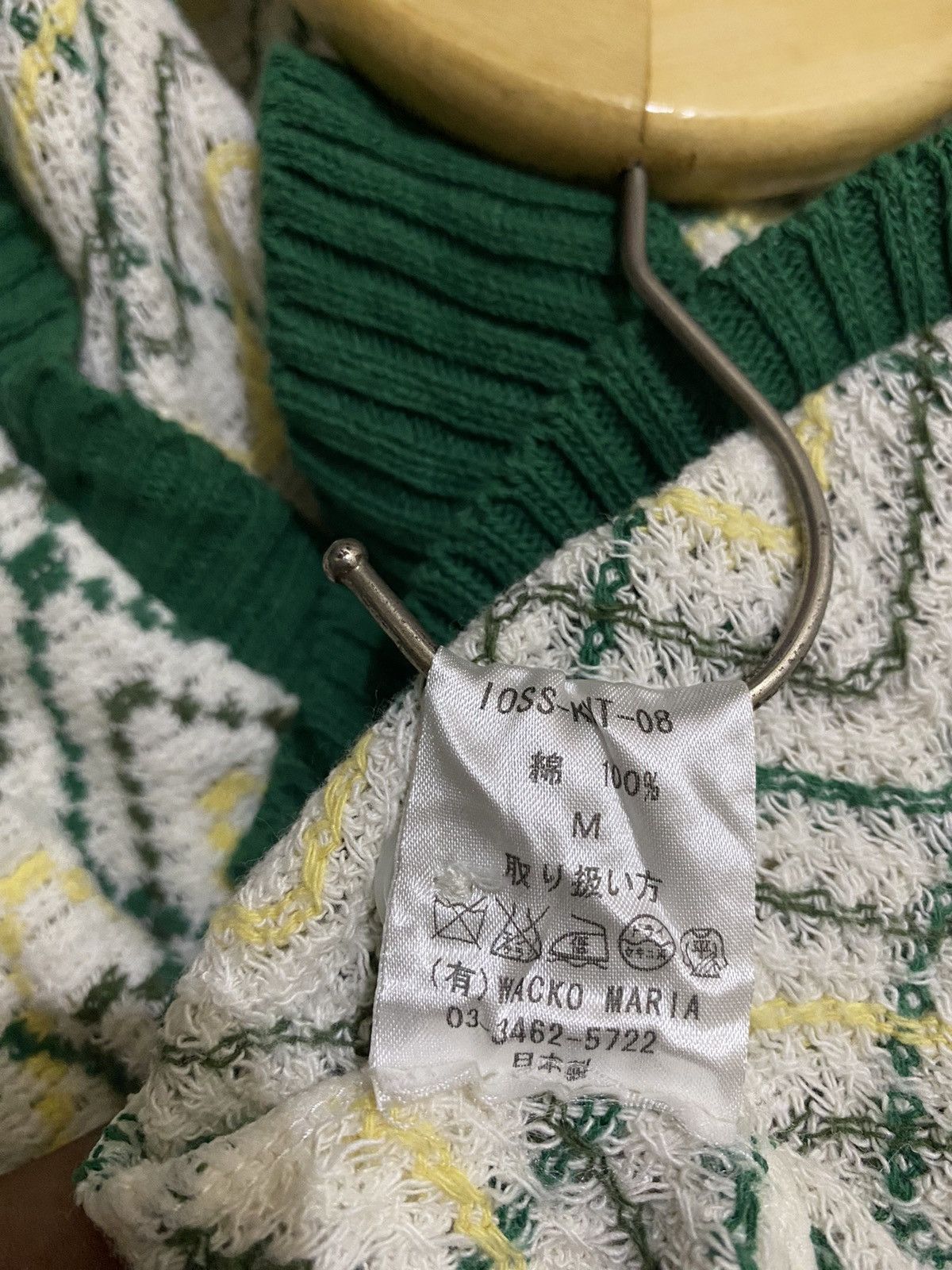 Japanese Brand × Wacko Maria Vintage Wacko Maria Cardigan Size M / US 6-8 / IT 42-44 - 8 Thumbnail