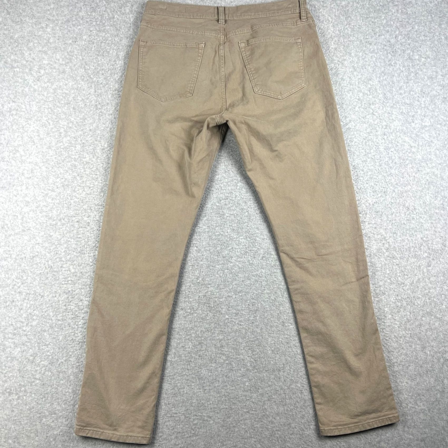 Flint And Tinder Flint & Tinder 365 Pants Slim Fit Chino Mens 32x30 Beige Stretch Size US 32 / EU 48 - 2 Thumbnail