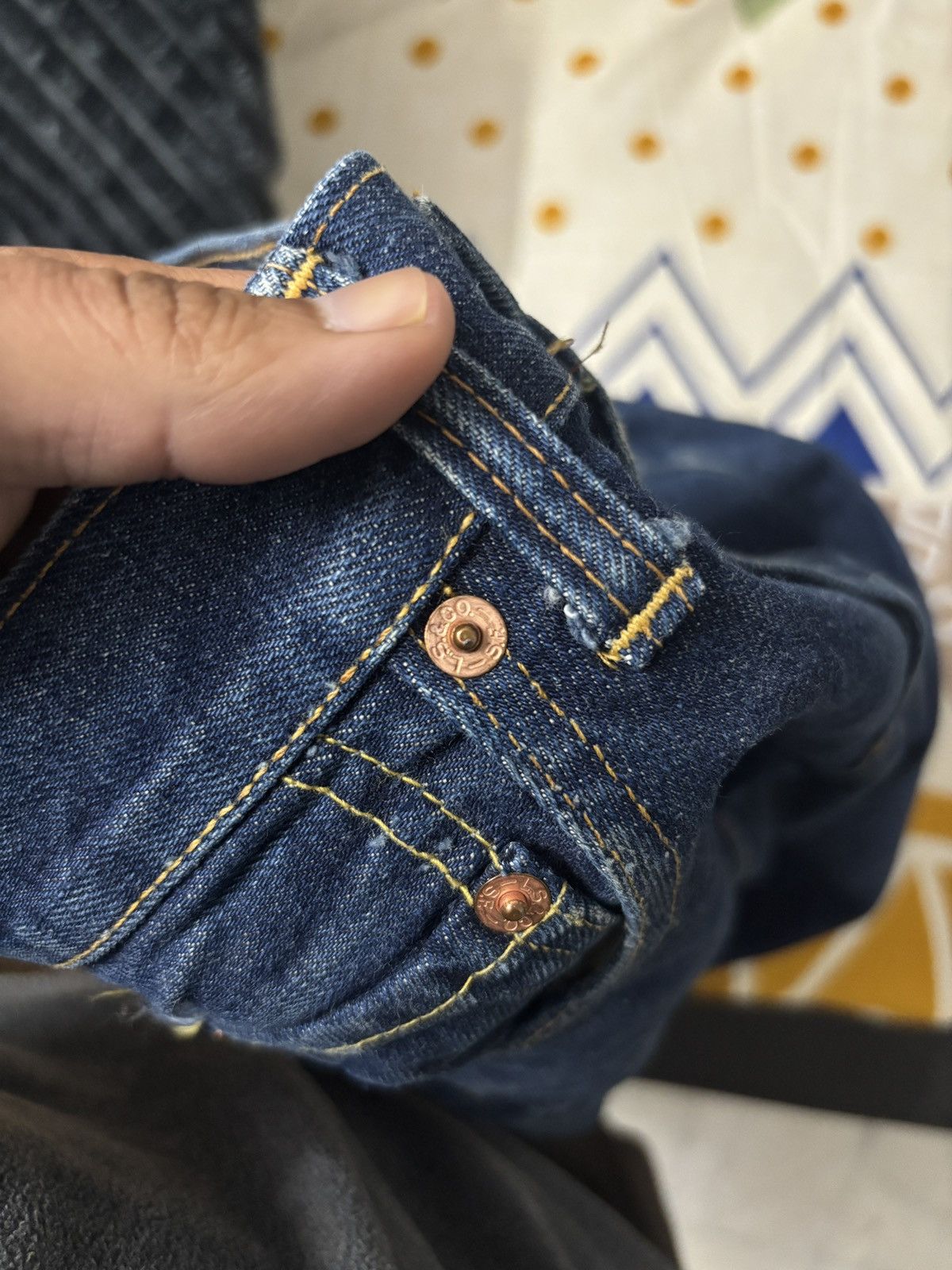 Vintage Levis 805 denim Jean