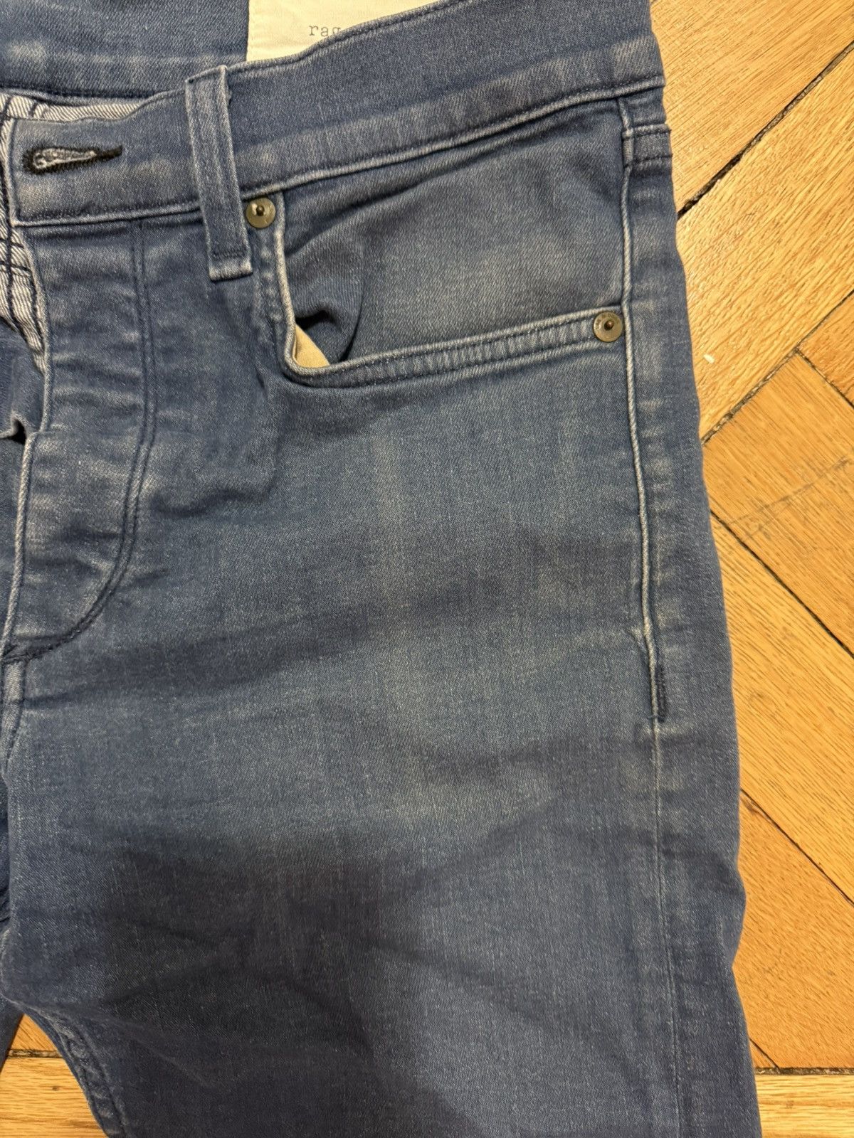 Rag & Bone Rag & Bone fit 1 blue jeans Size US 32 / EU 48 - 3 Thumbnail