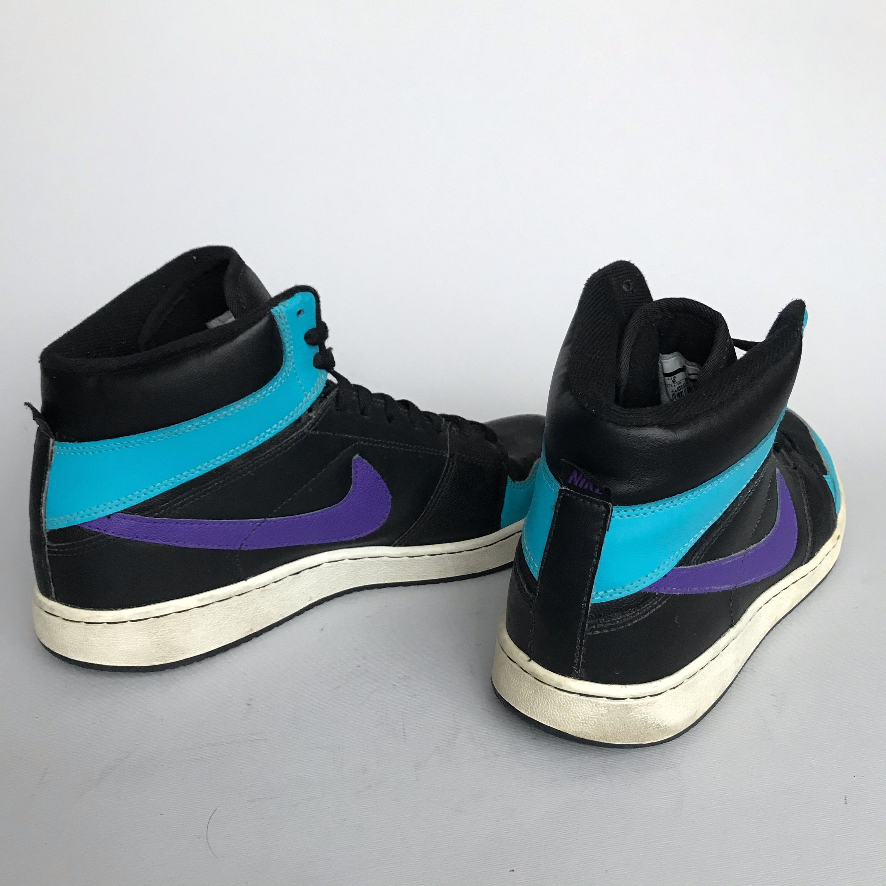 Nike VINTAGE Y2K NIKE BACKBOARD HIGH TOP SNEAKERS 395558-014 Size US 9 / EU 42 - 2 Thumbnail