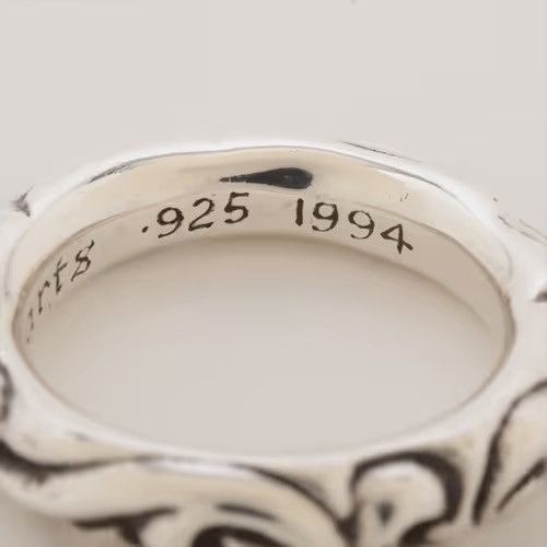 Chrome Hearts US8 Chrome Hearts Scroll band Ring 16 Size ONE SIZE - 4 Thumbnail