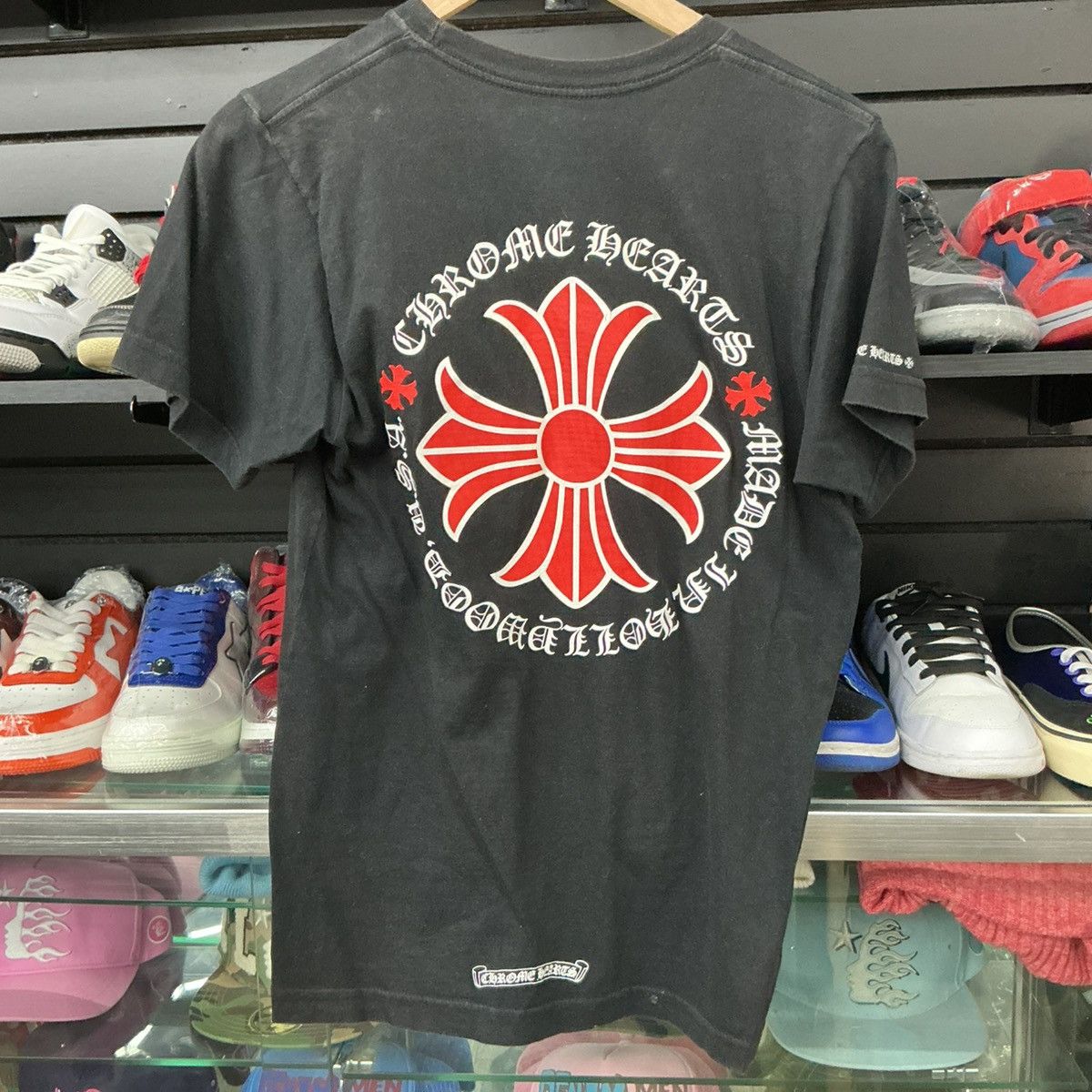 Chrome Hearts Chrome Hearts Red Plus Tee Sz S Size US S / EU 44-46 / 1 - 2 Thumbnail