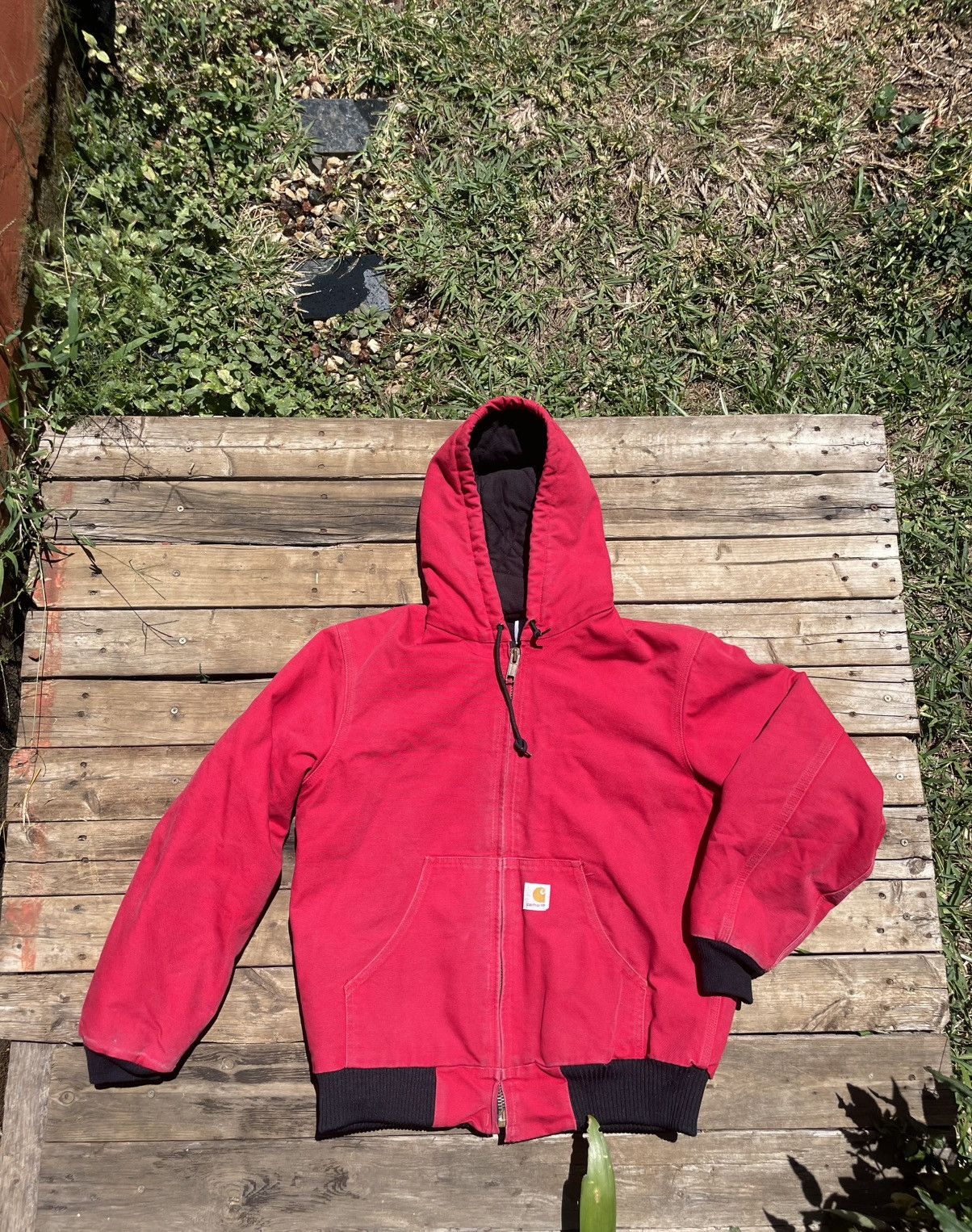 Carhartt Carhartt Duck Red jacket Size US M / EU 48-50 / 2 - 1 Thumbnail