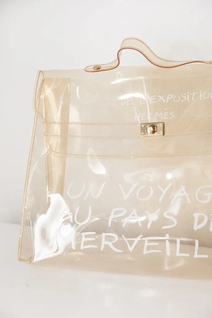 Hermes 1997 transparent Kelly 35 bag Size ONE SIZE - 3 Thumbnail